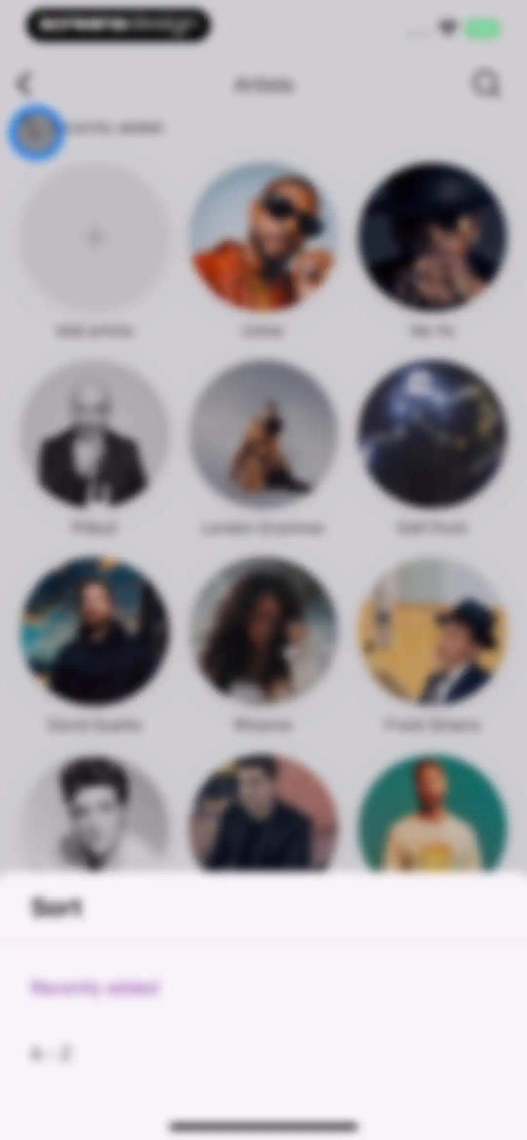 Deezer: Music Player, Podcast screen 160