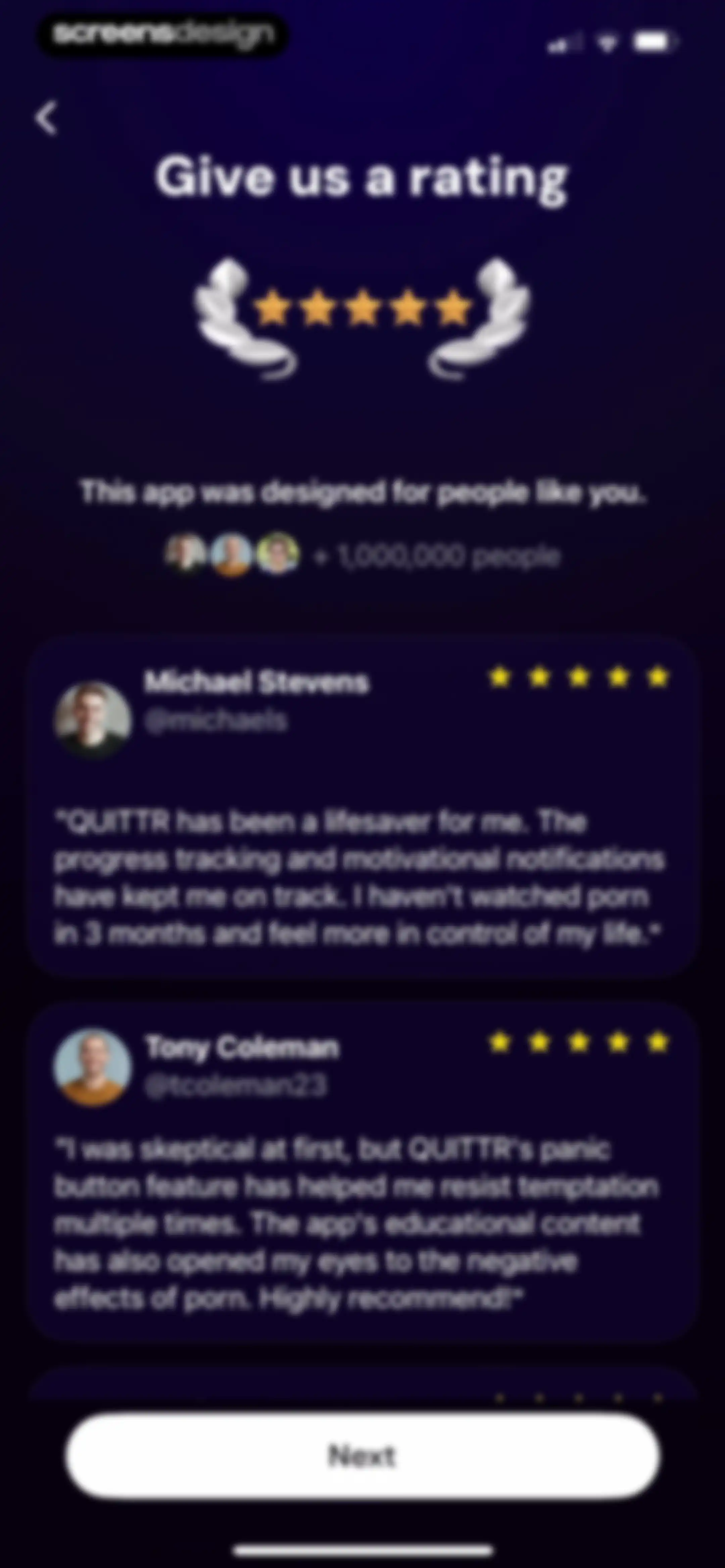 QUITTR - Break Free Now screen 39
