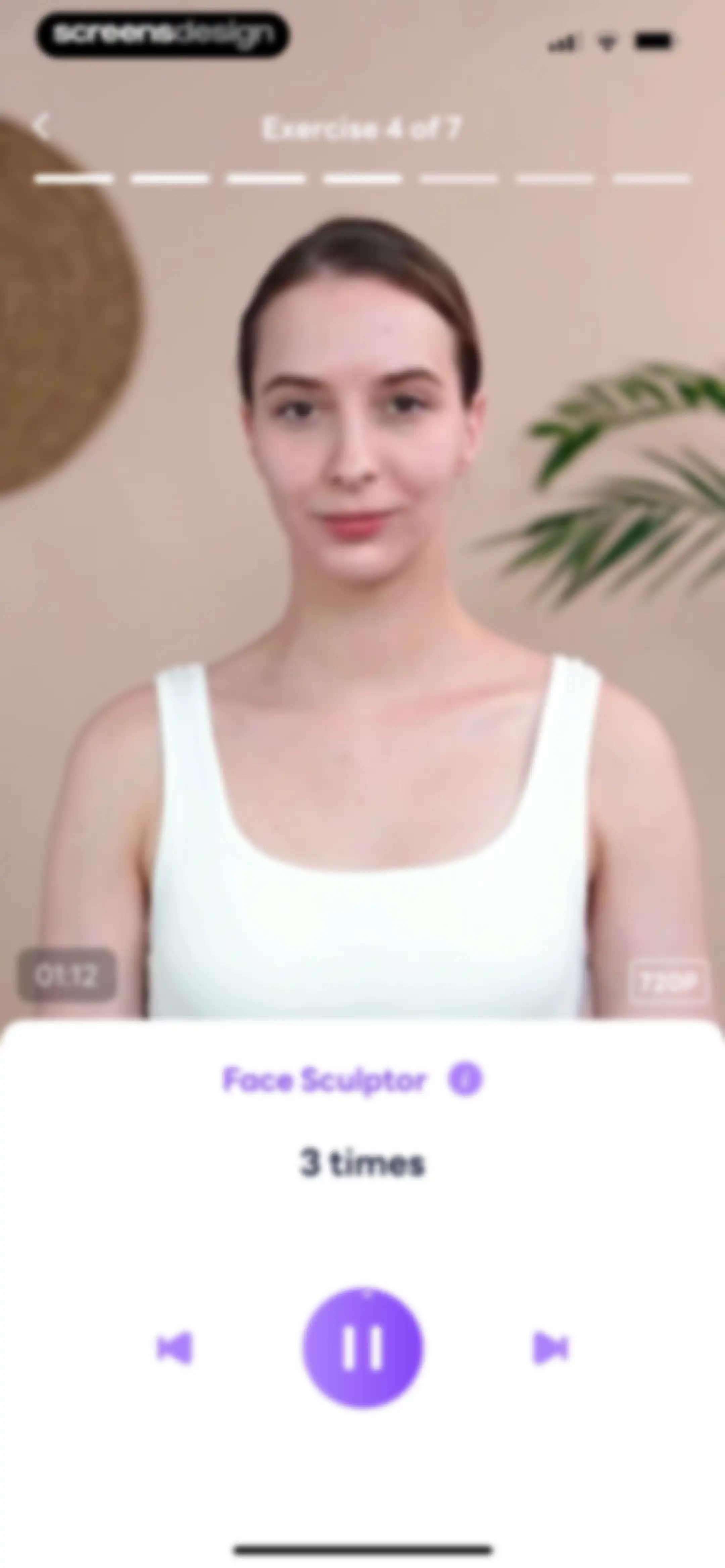 FaceYogi - Face Yoga, Massage screen 44