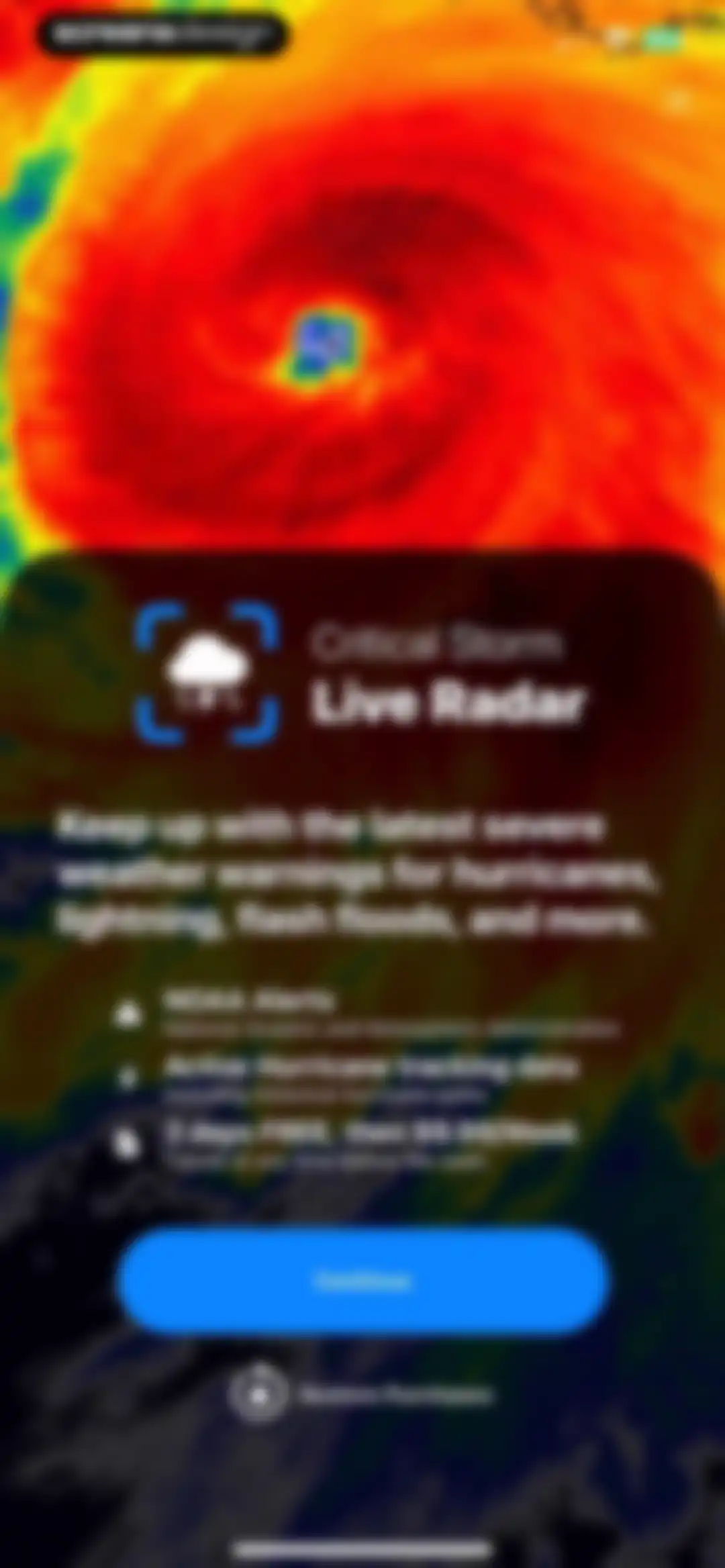 NOAA Radar & Weather Forecast screen 6