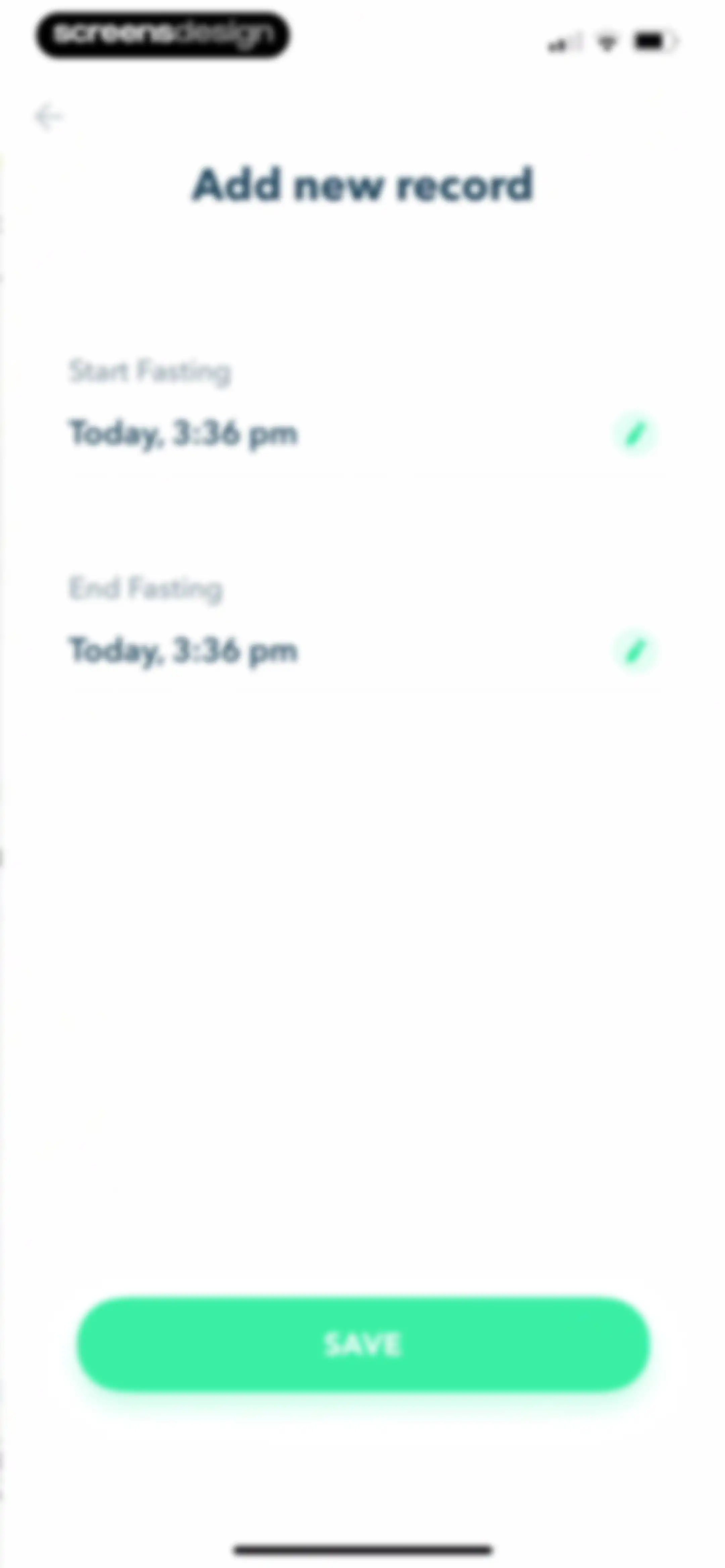 Intermittent Fasting Tracker - screen 337