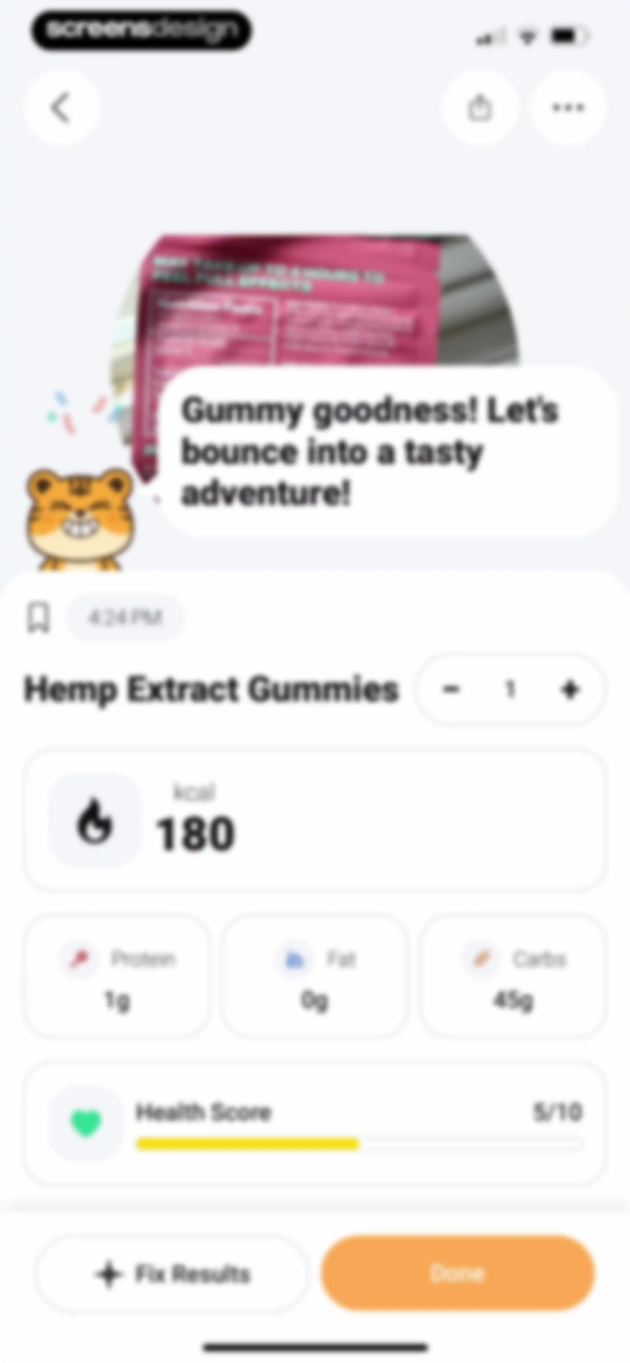 Meshitora: Track My Calories screen 69