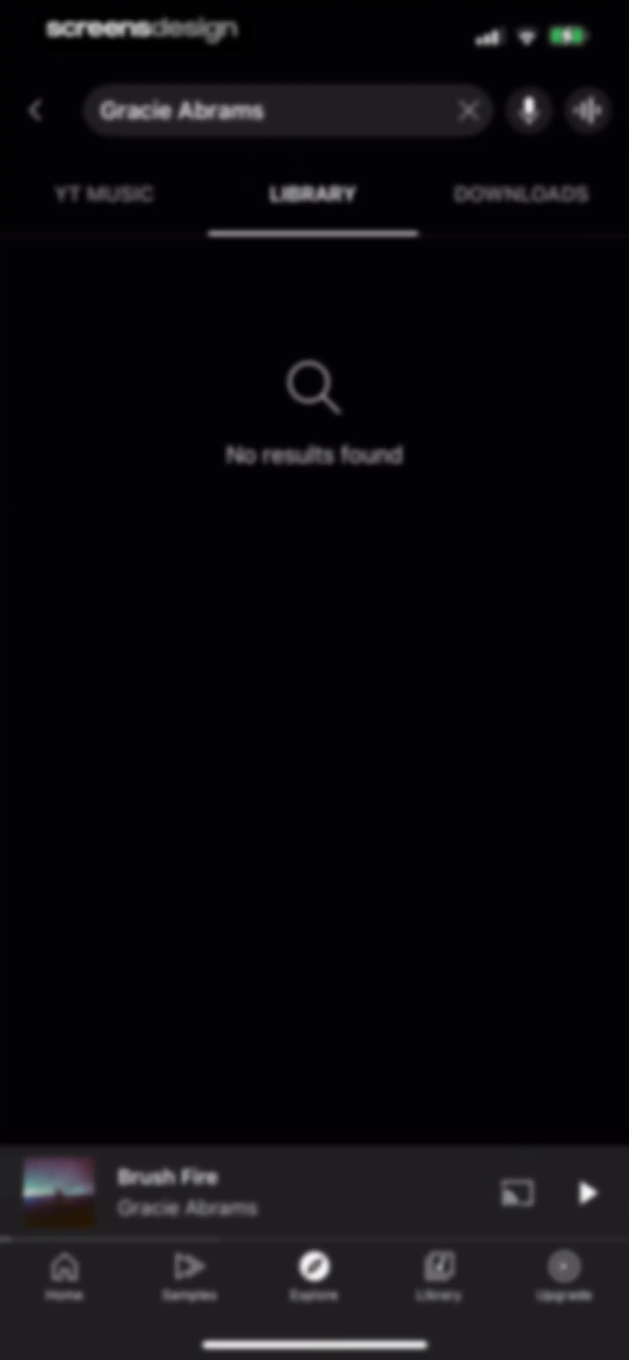 YouTube Music screen 139
