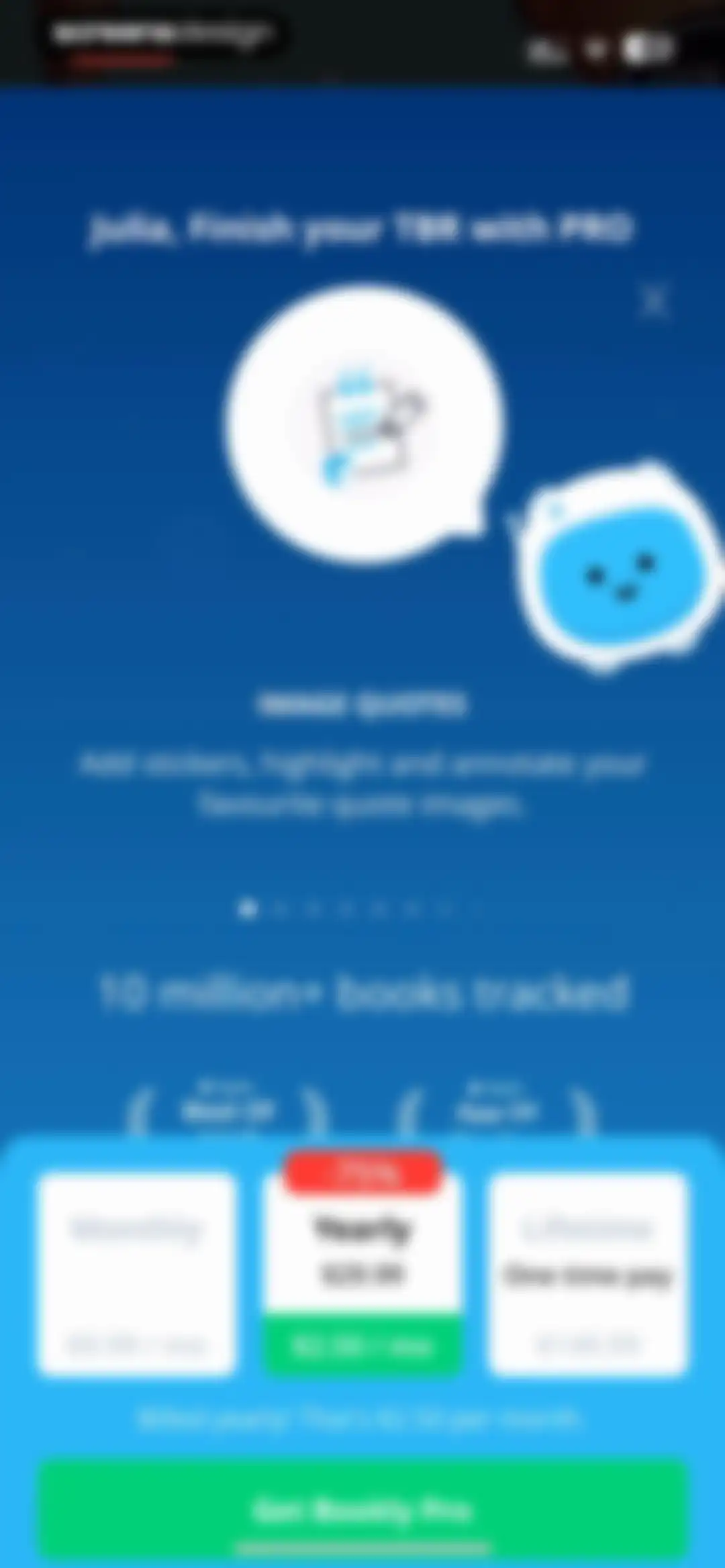 Bookly: Book Tracker screen 36