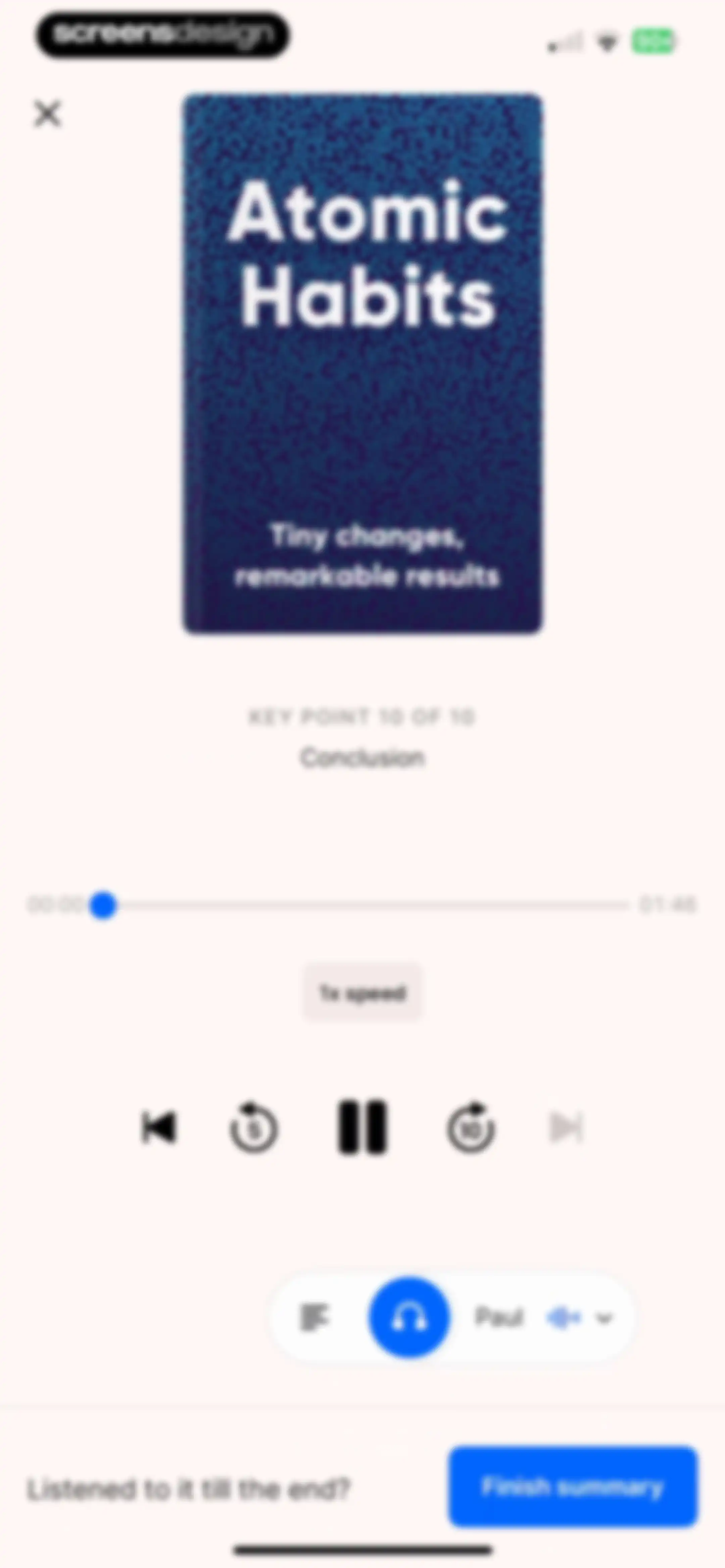 Headway - Daily Micro Learning screen 89