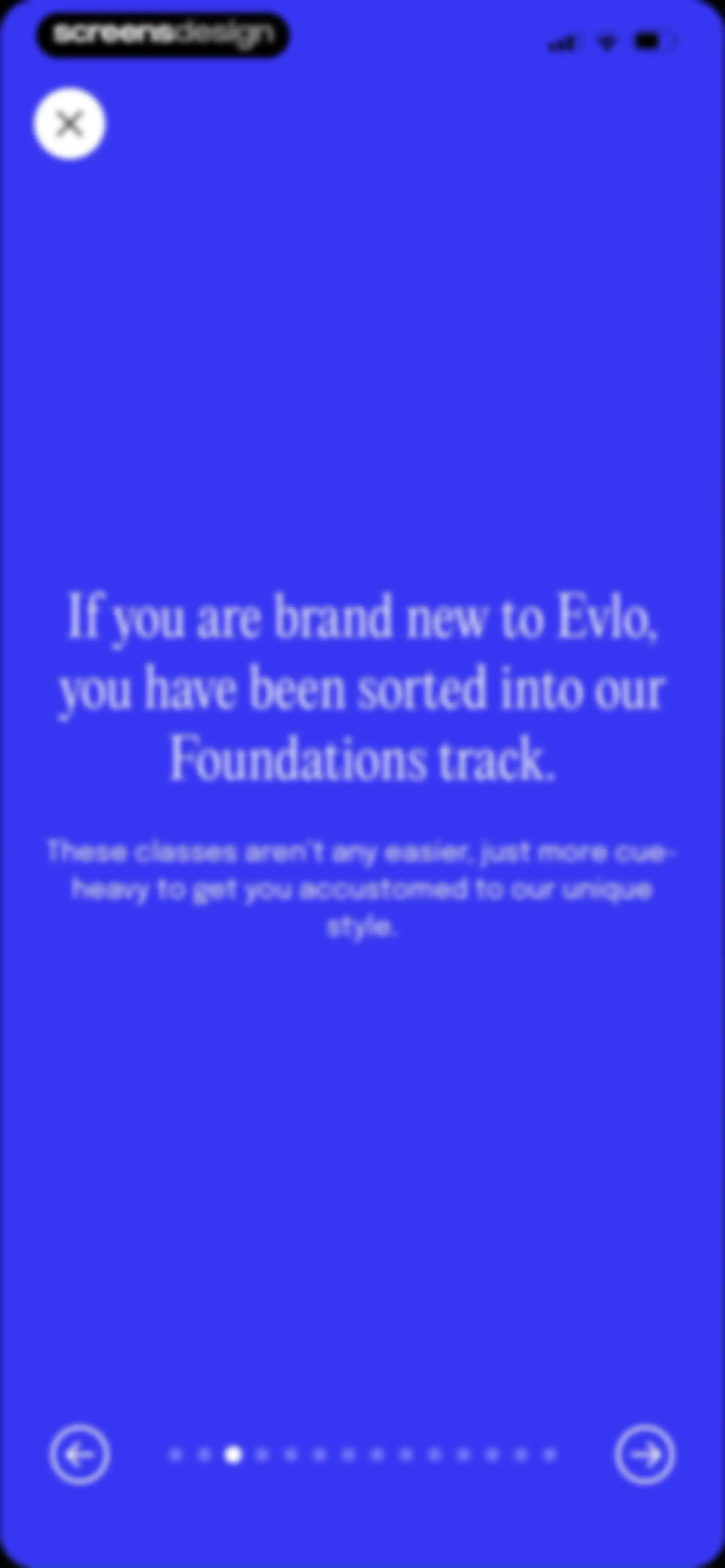 Evlo Fitness screen 59