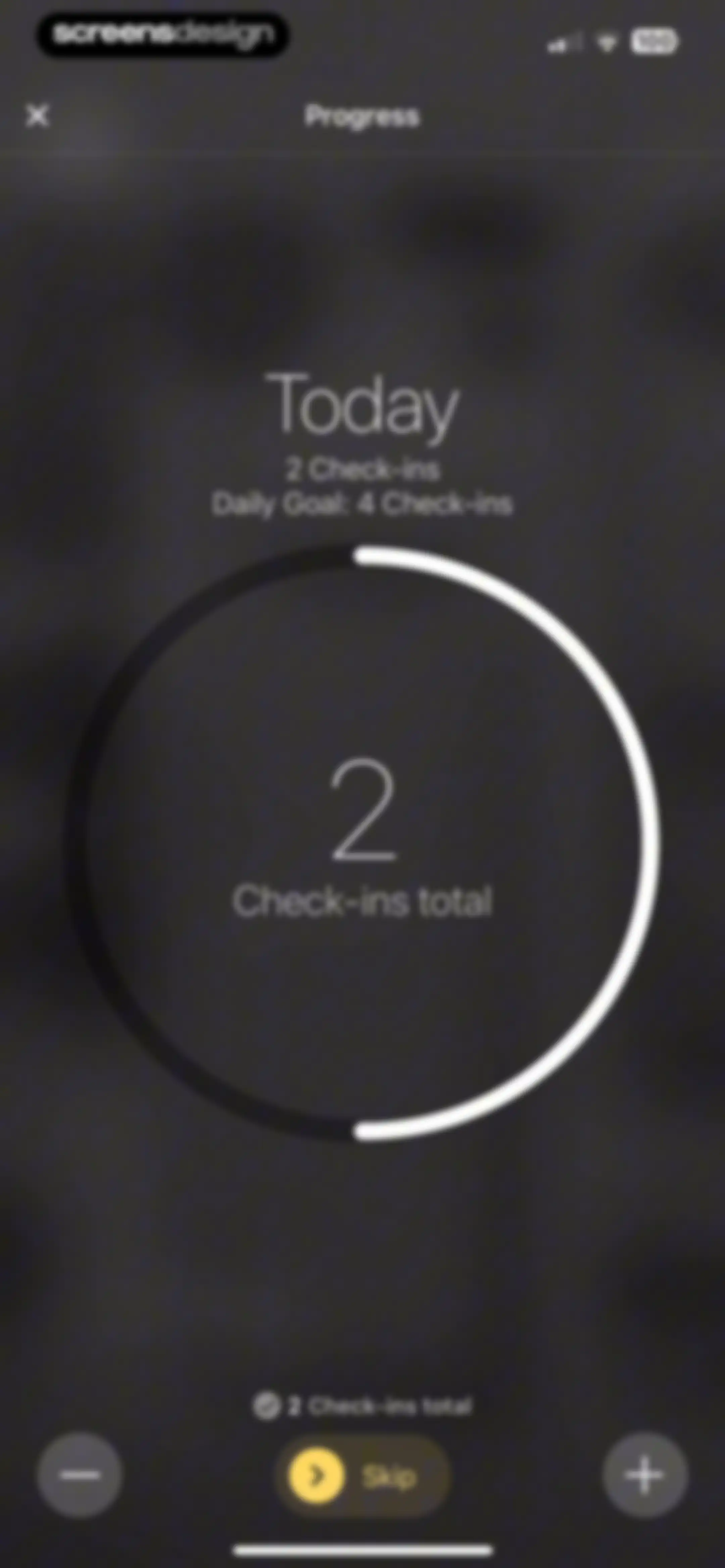 Today Habit tracker screen 20