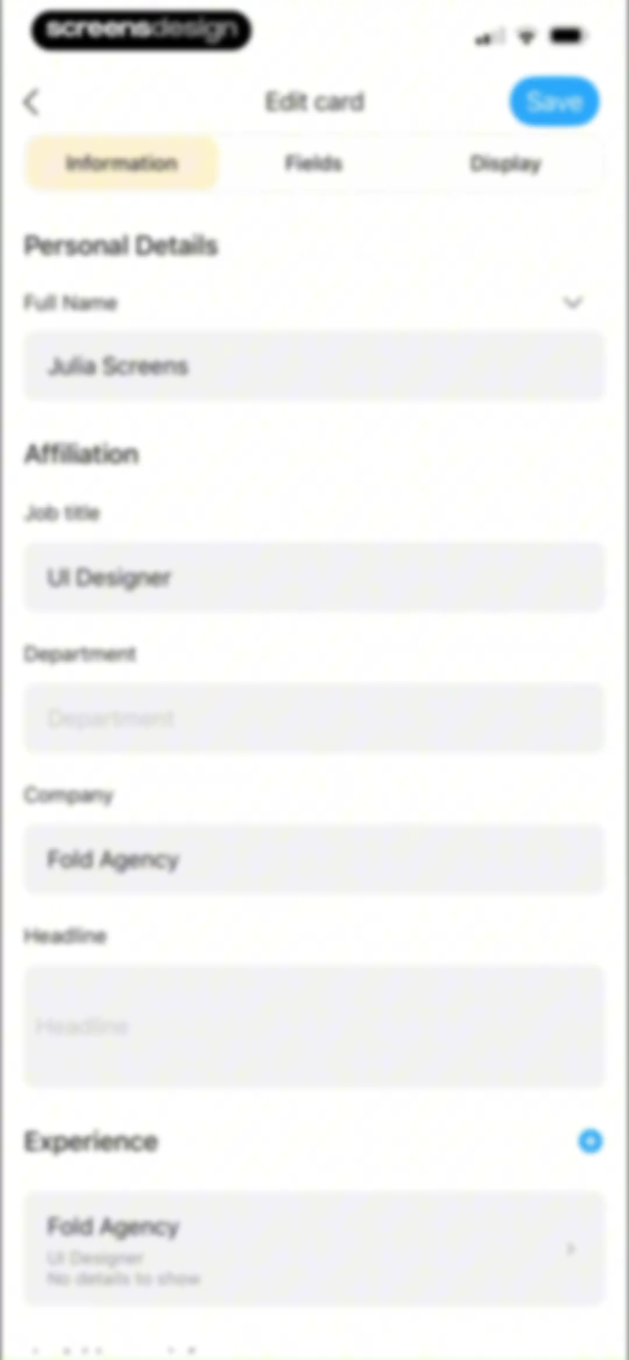 CamCard AI Business Assistant screen 50