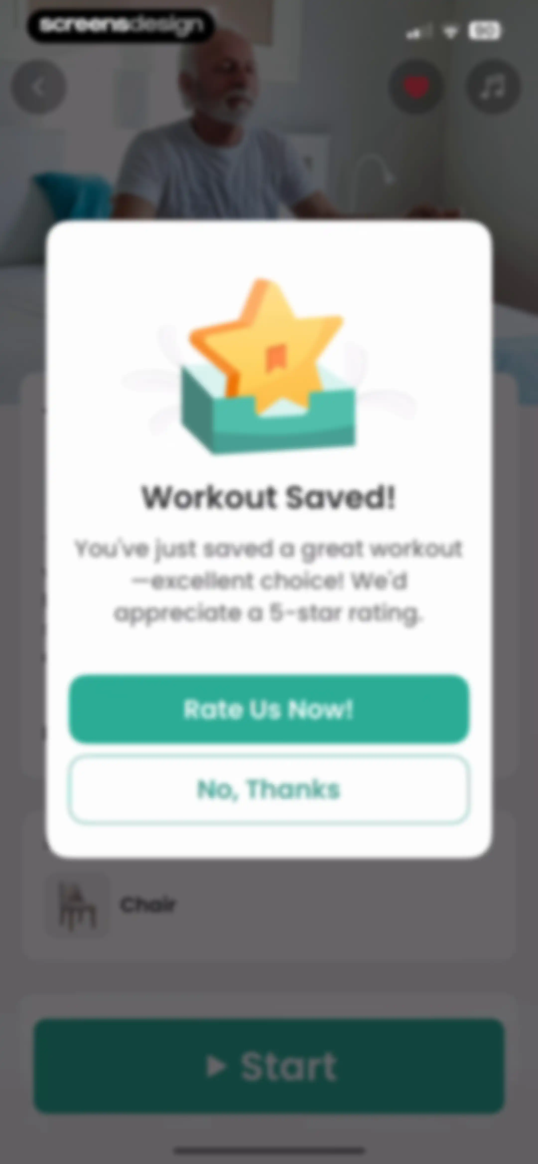 Workout for Seniors: SeniorFit screen 102