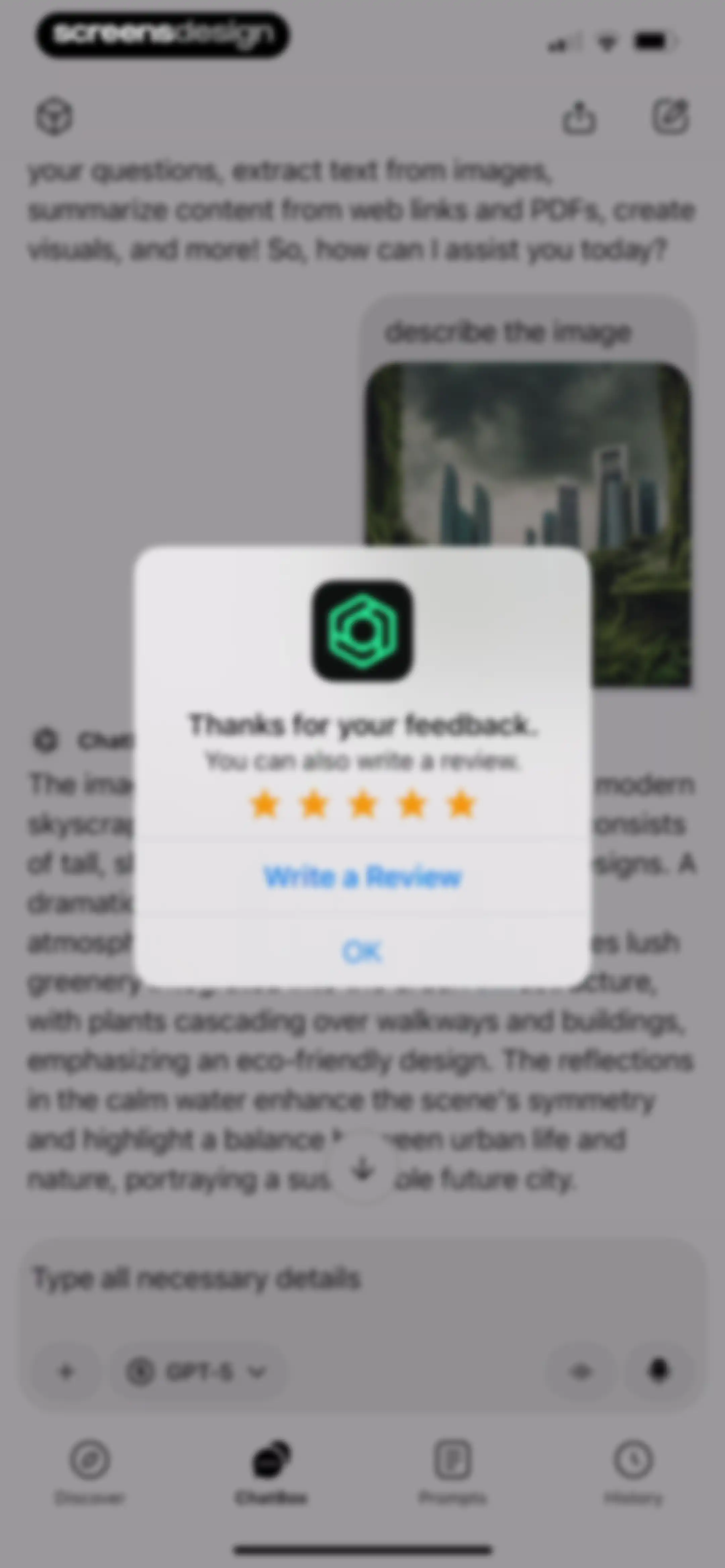 ChatBox AI - Chatbot Assistant screen 83