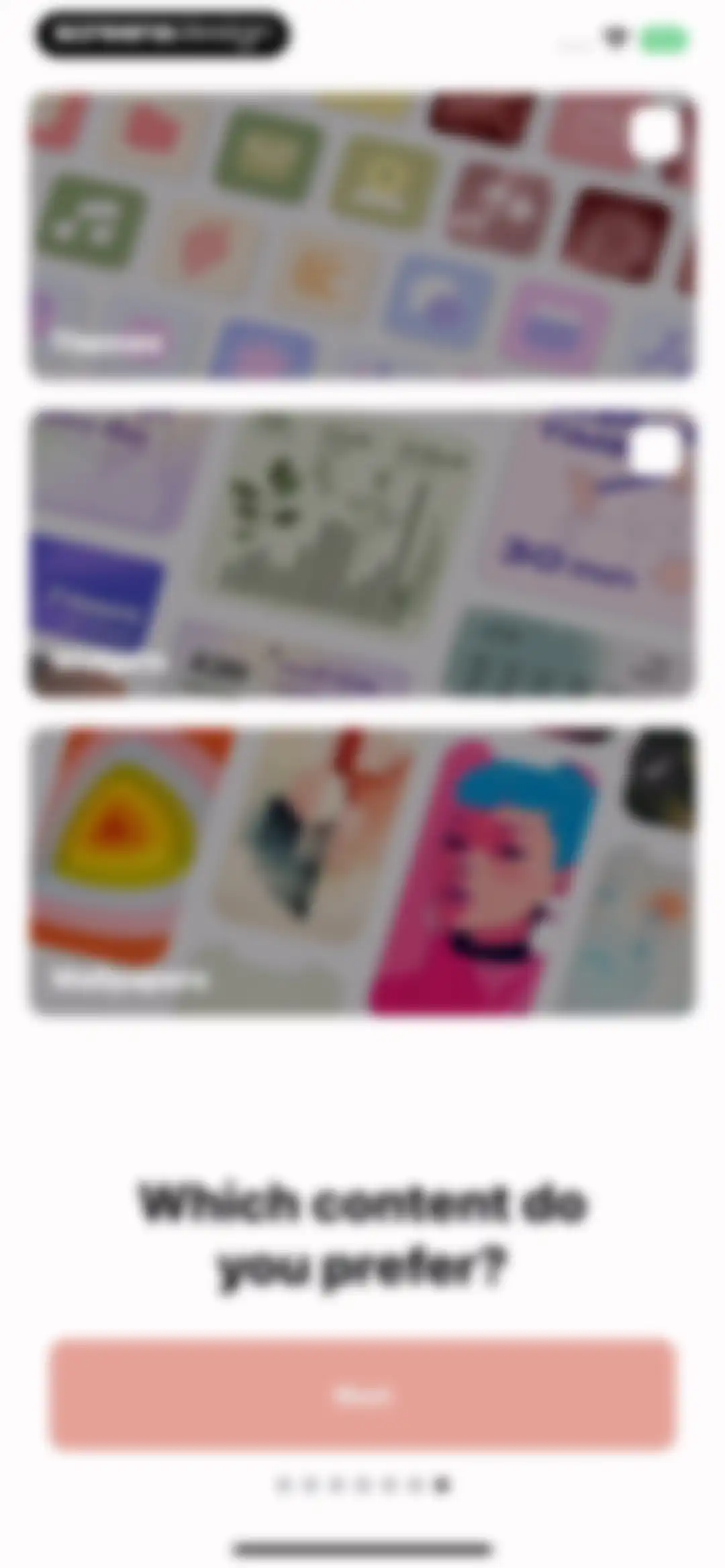 Aesthetic: App icons & Widgets screen 10
