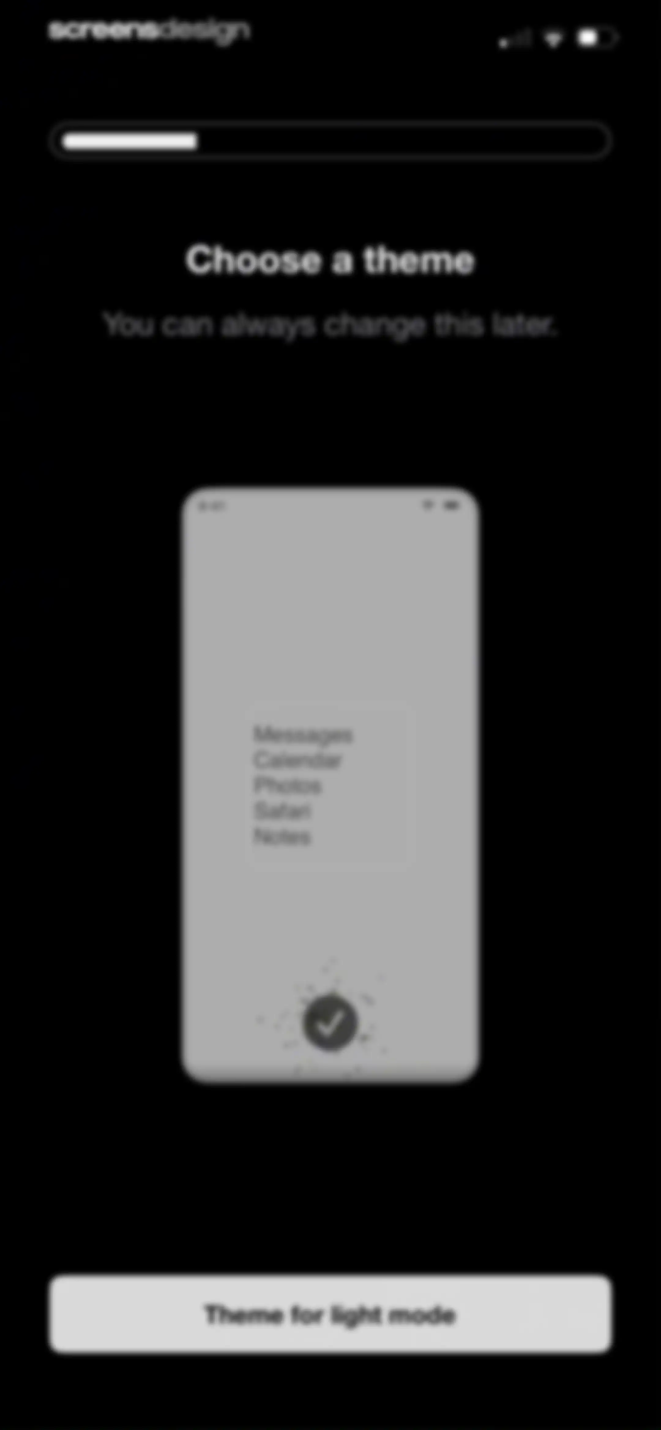 Blank Spaces Launcher screen 17