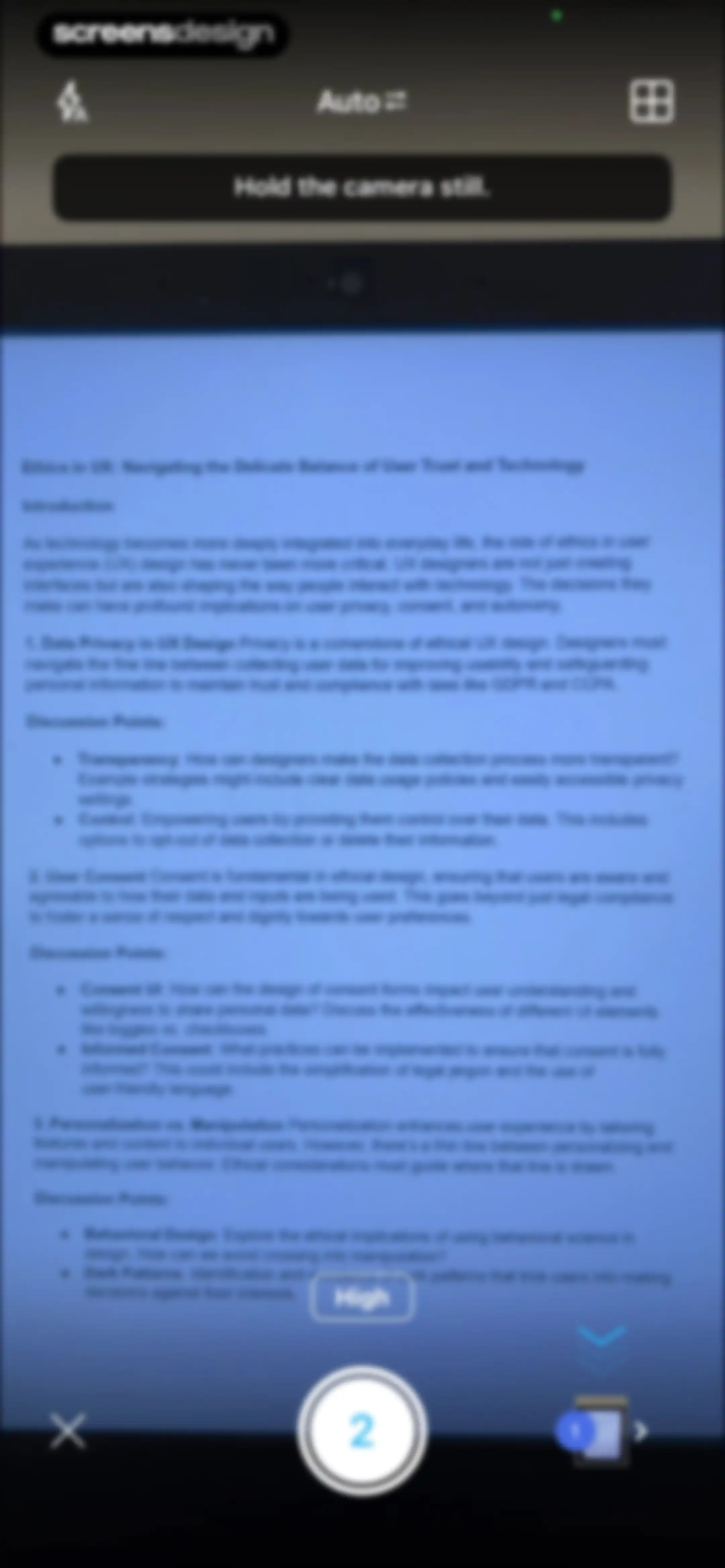 Forma: PDF Document Editor screen 107