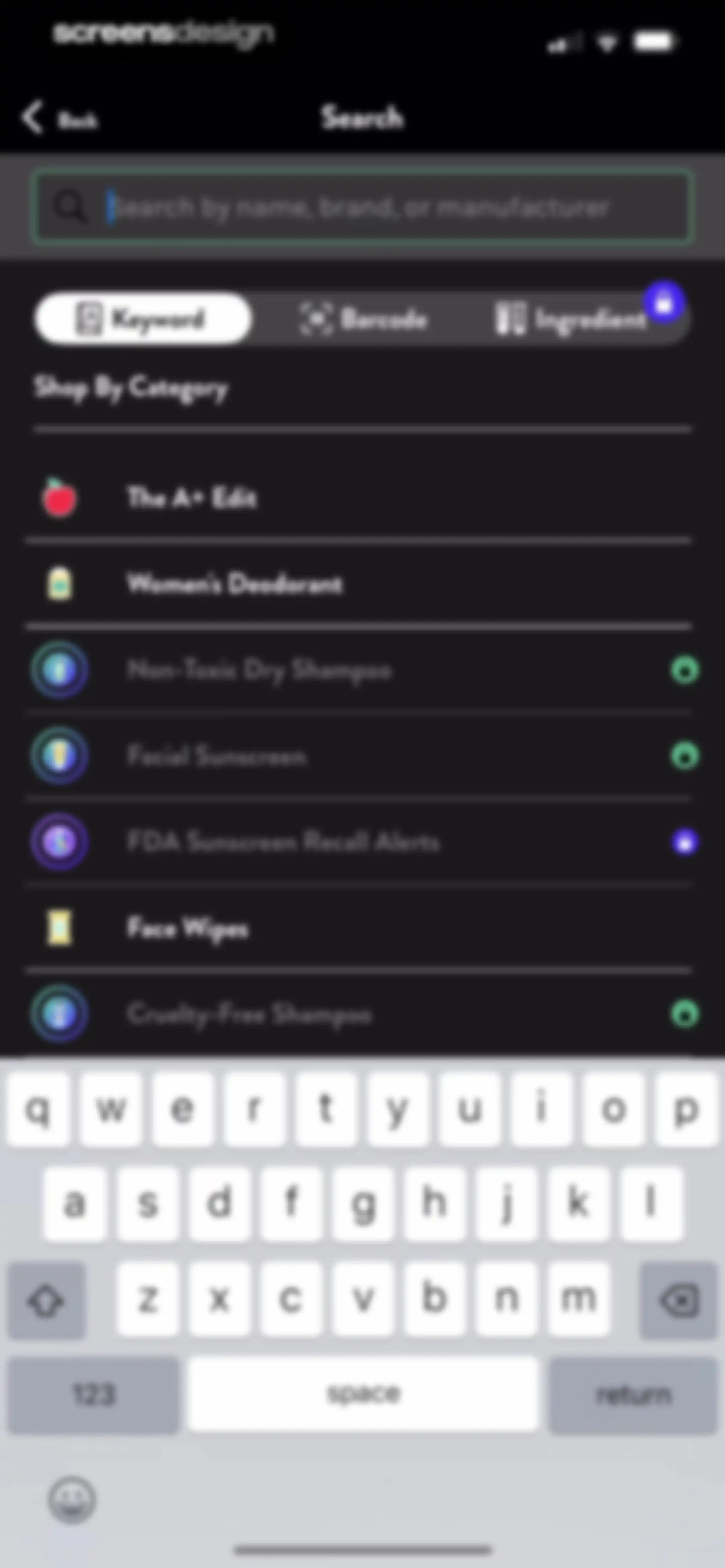 Think Dirty – Shop Clean screen 10