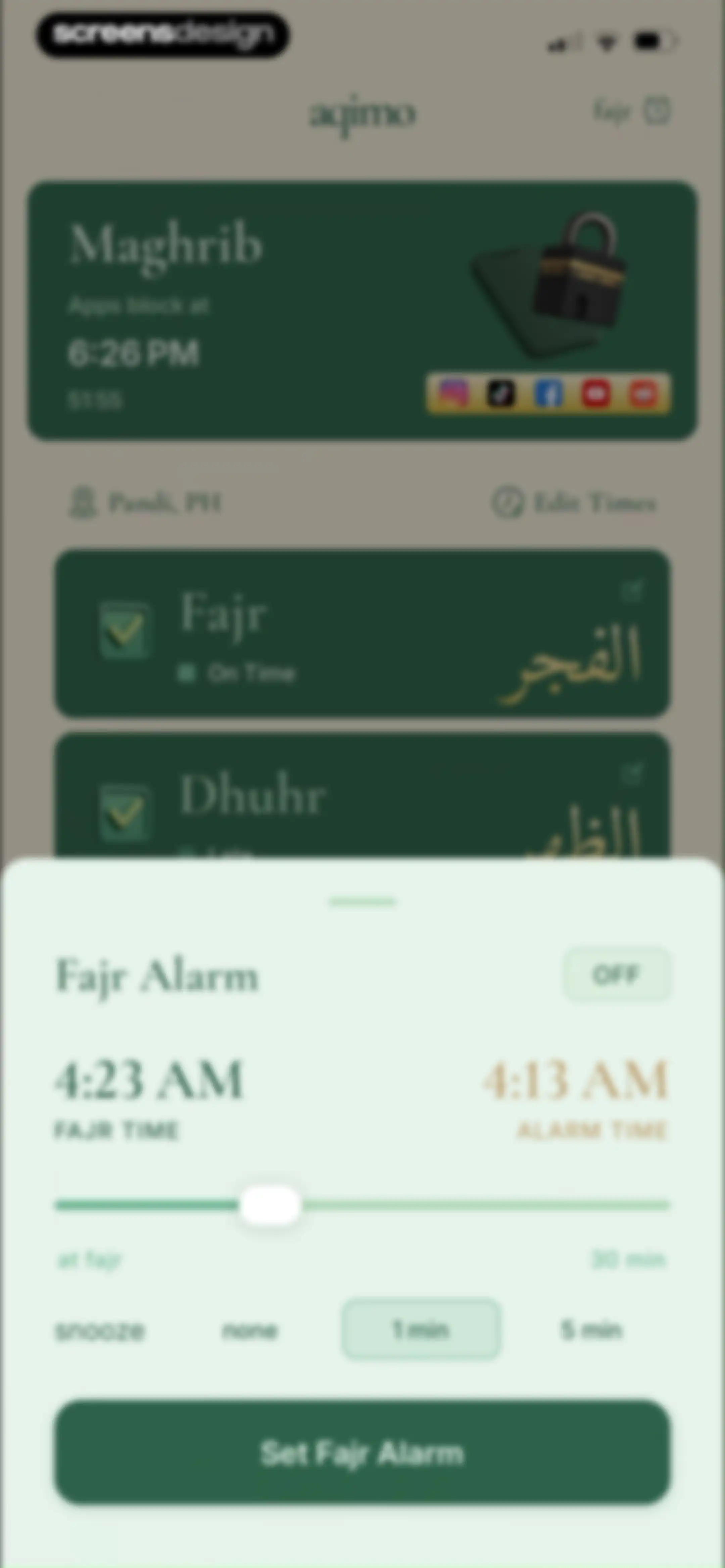 Aqimo: Salah Focus screen 53