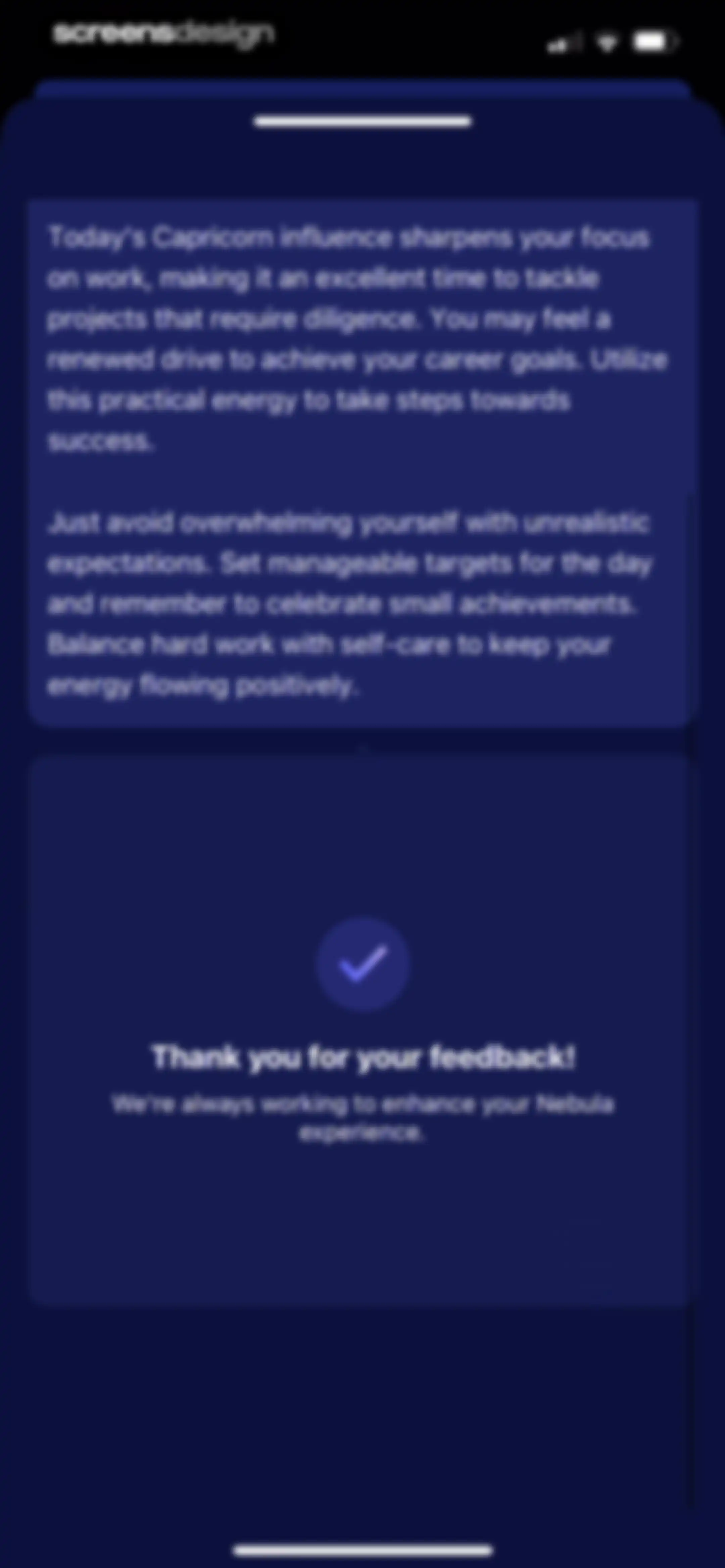 Nebula: Spiritual Guidance screen 97