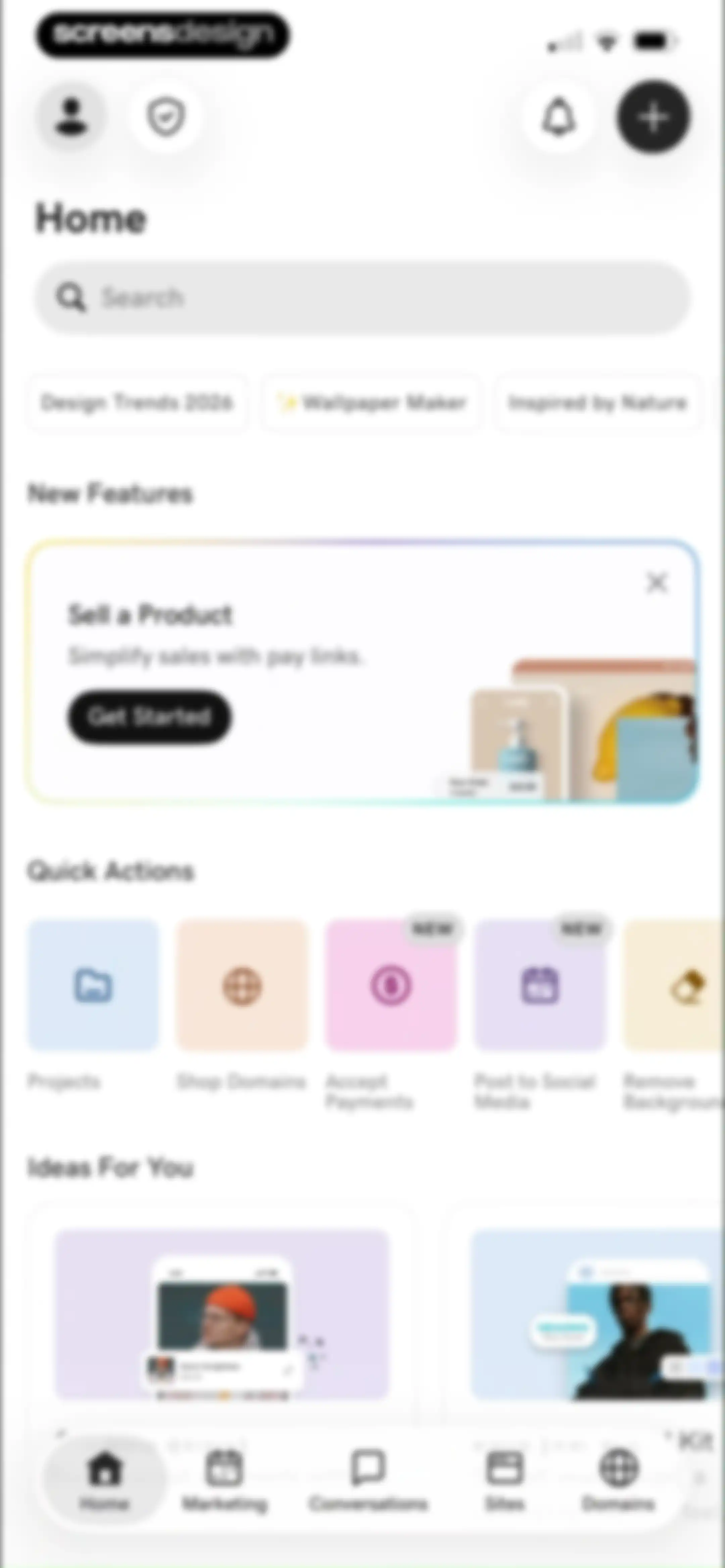 GoDaddy: Websites & Marketing screen 90