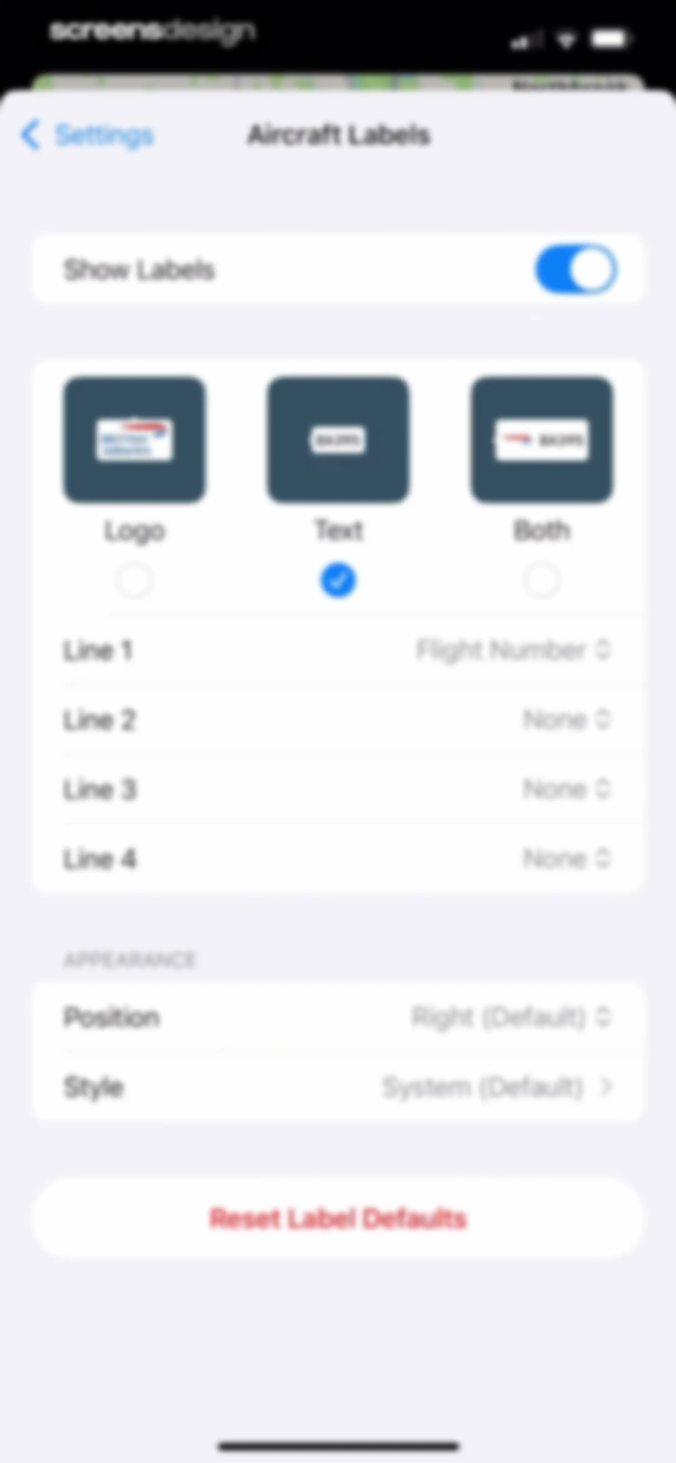 Plane Finder ⁃ Flight Tracker screen 134