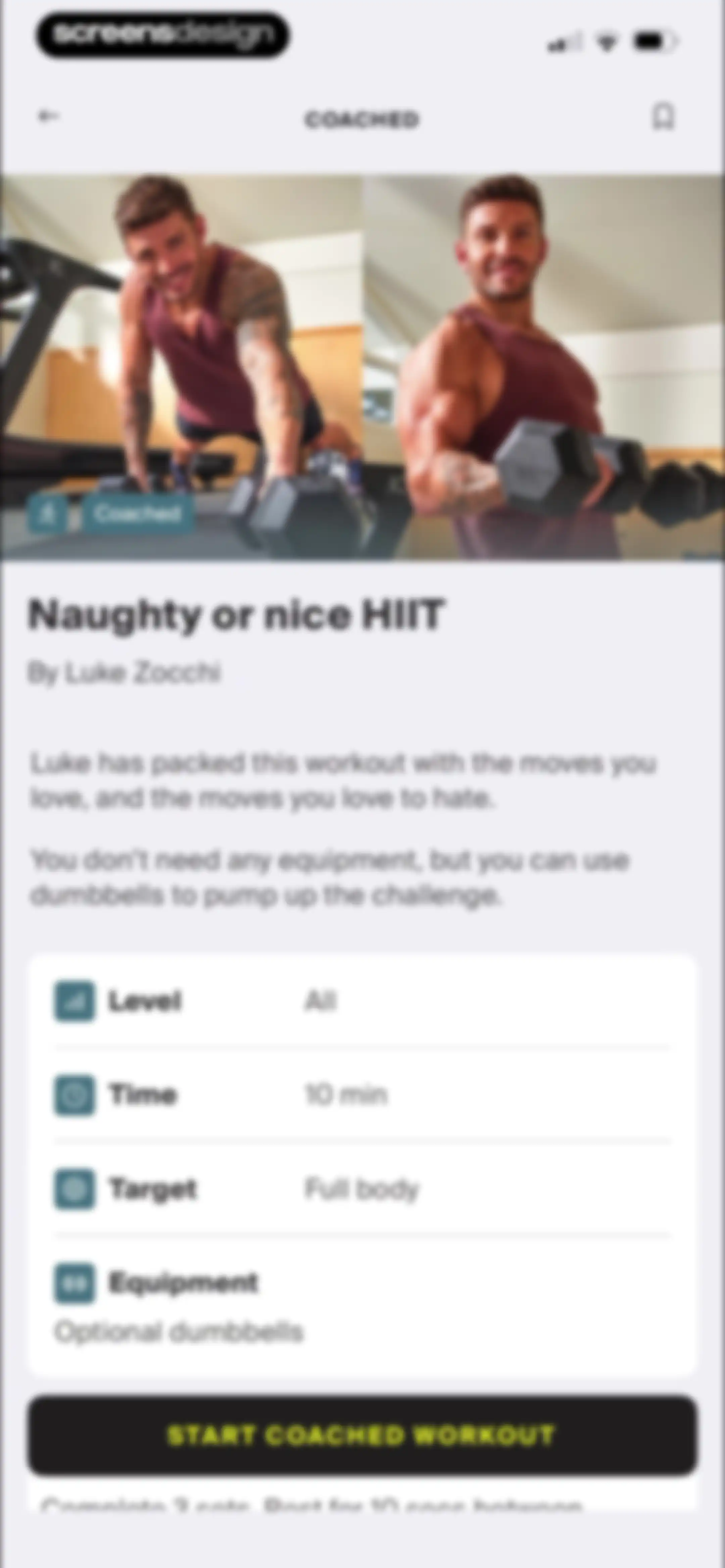 Centr: Strength & Fitness App screen 91