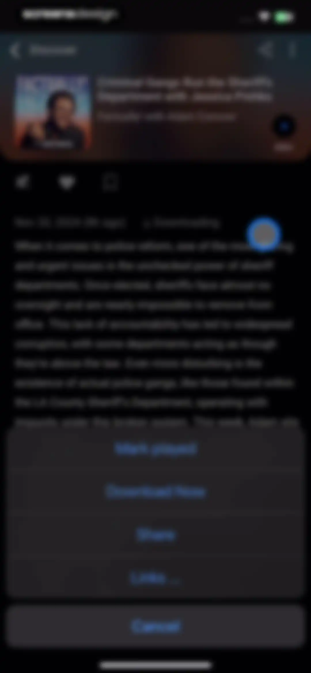 Breaker—The social podcast app screen 21