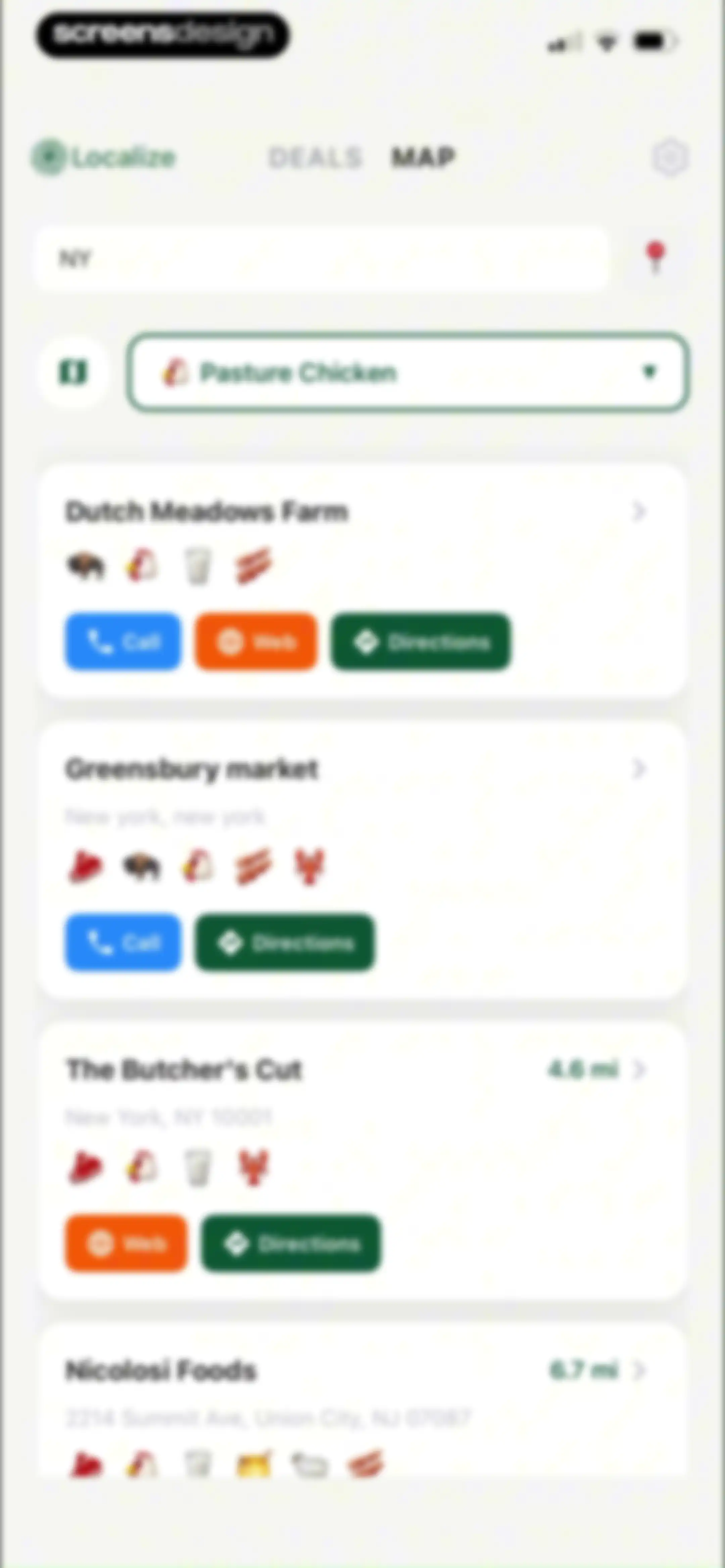 Localize - Farmers Market screen 21
