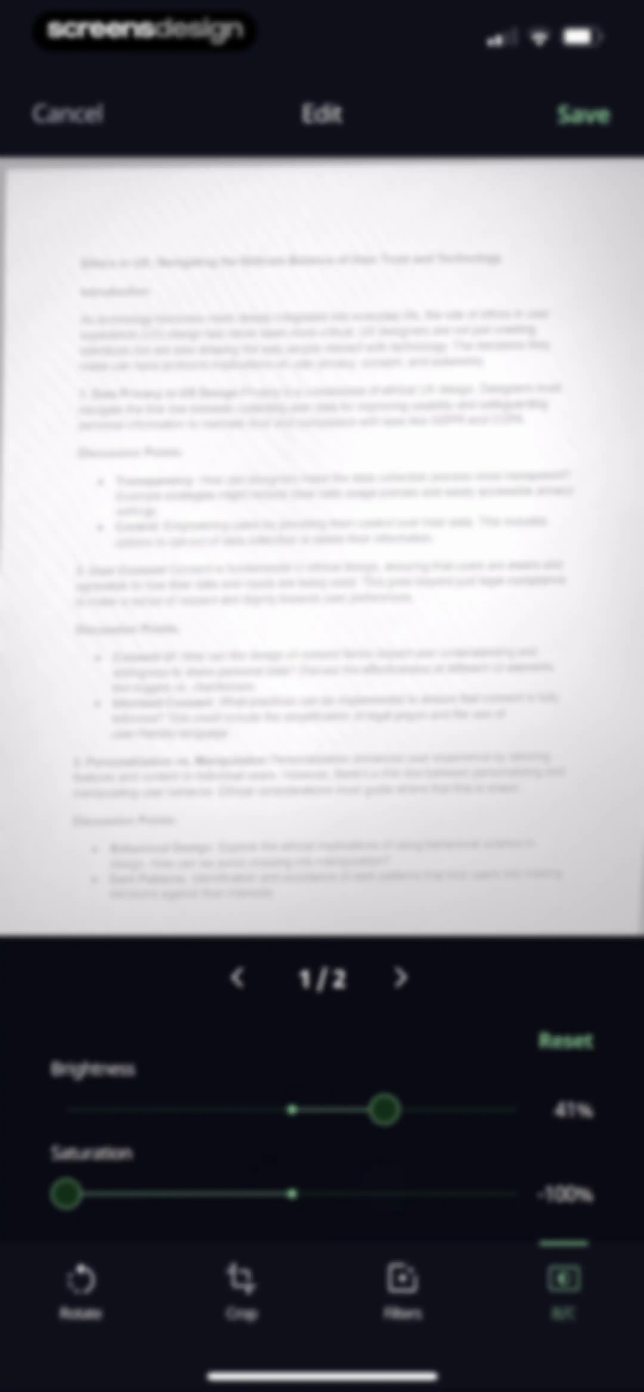 Scan to PDF－Document Scanner screen 43