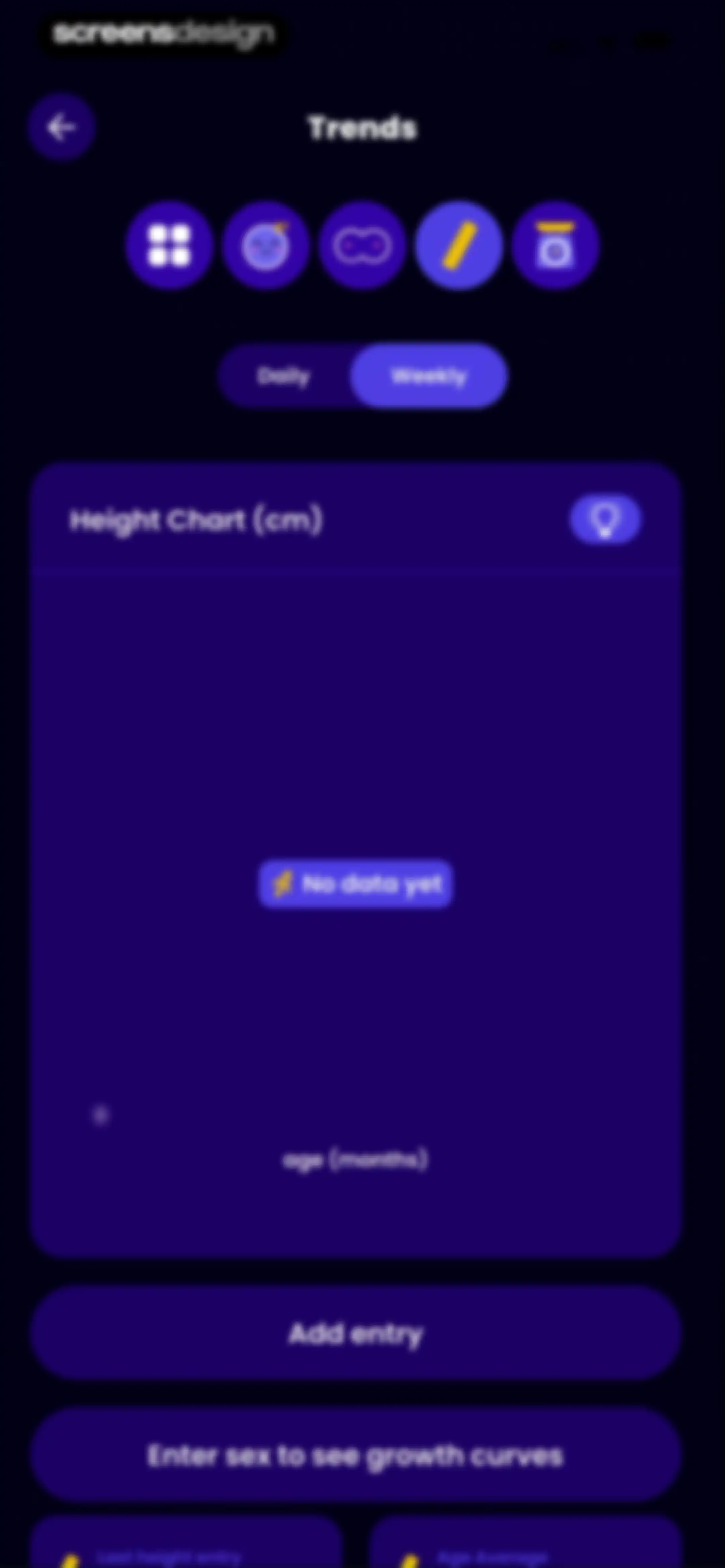Happy Baby - Sleep & Tracker screen 86