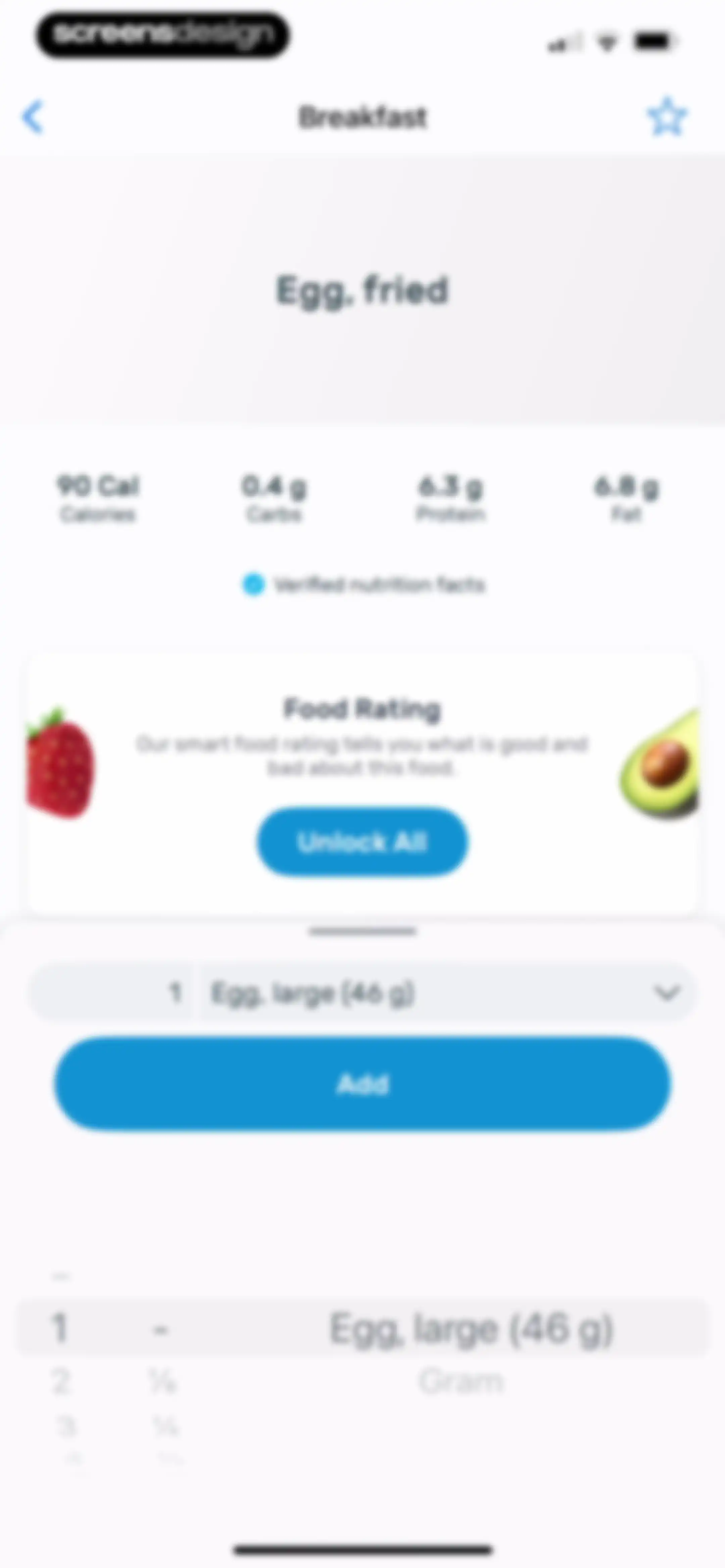 AI Calorie Tracker by Yazio screen 105
