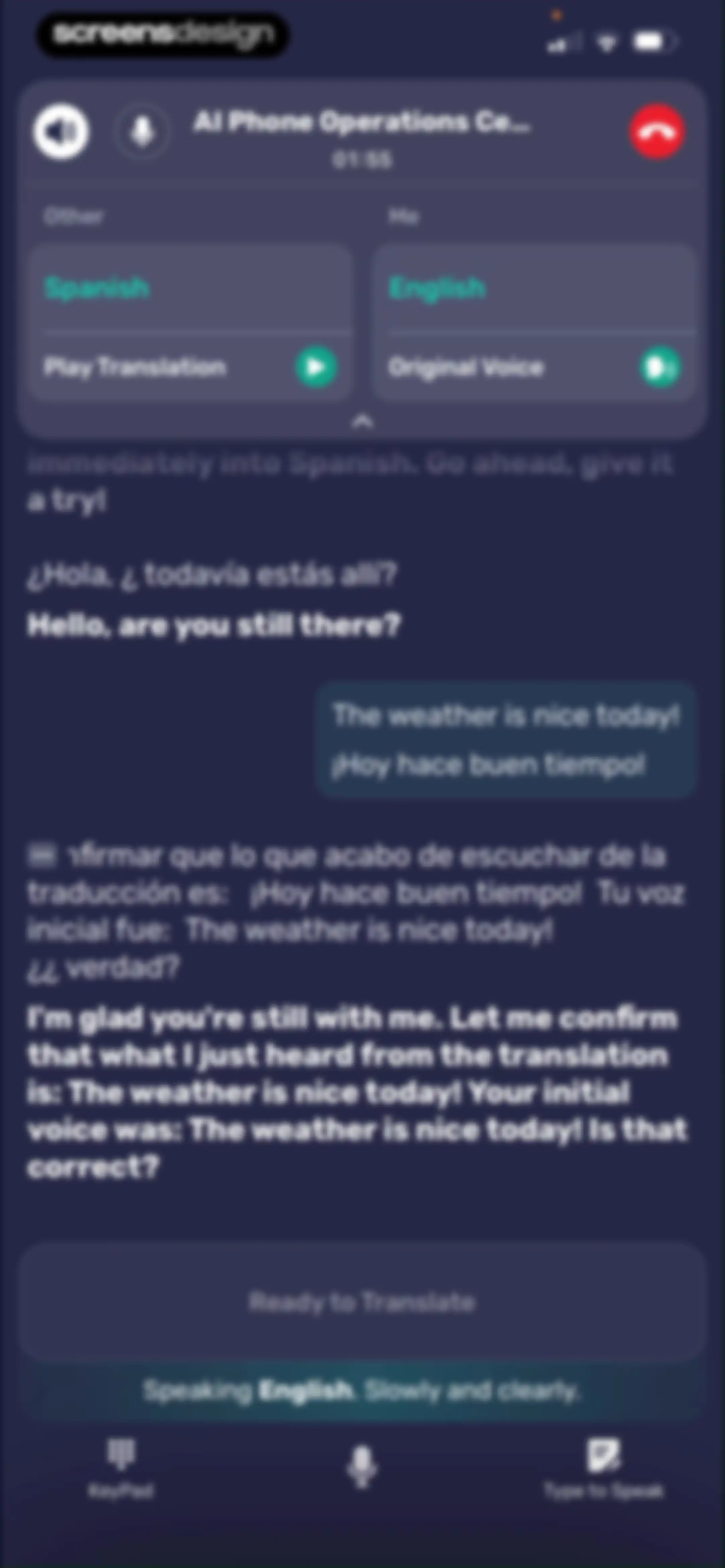 AI Phone:Call&Voice Translator screen 39