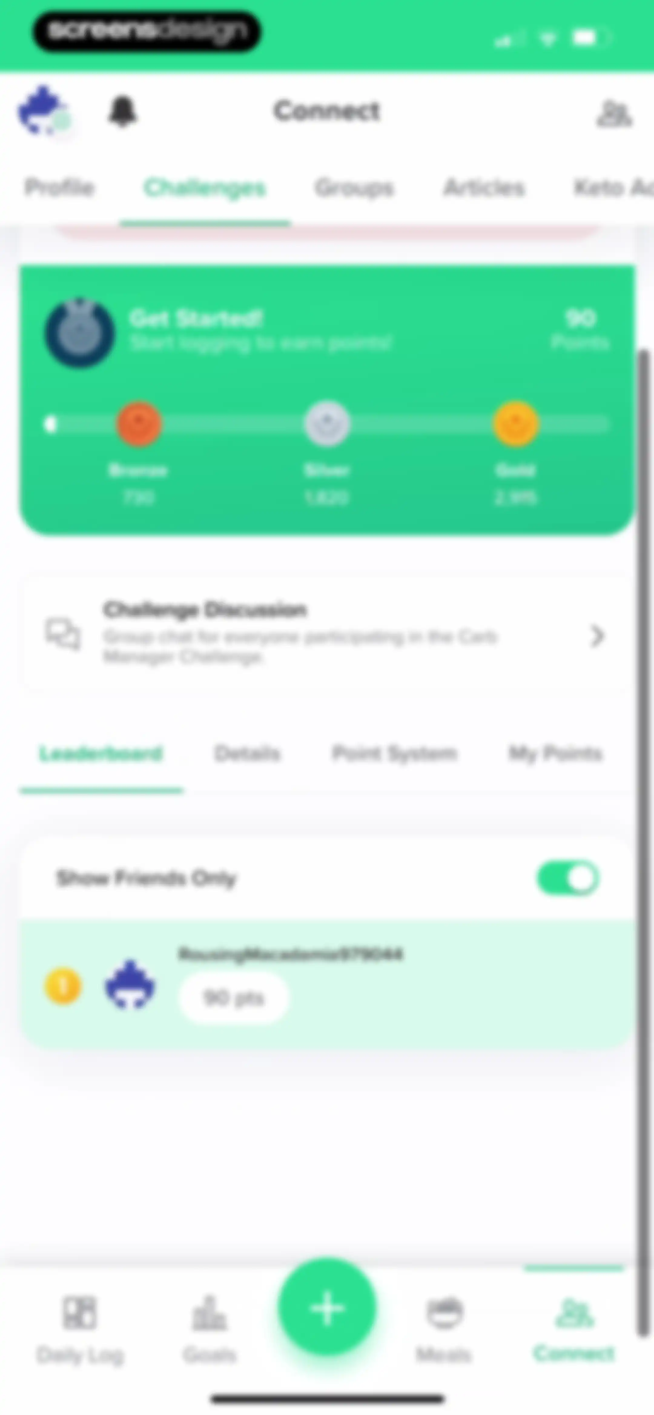 Carb Manager: Keto & Macro Log screen 189