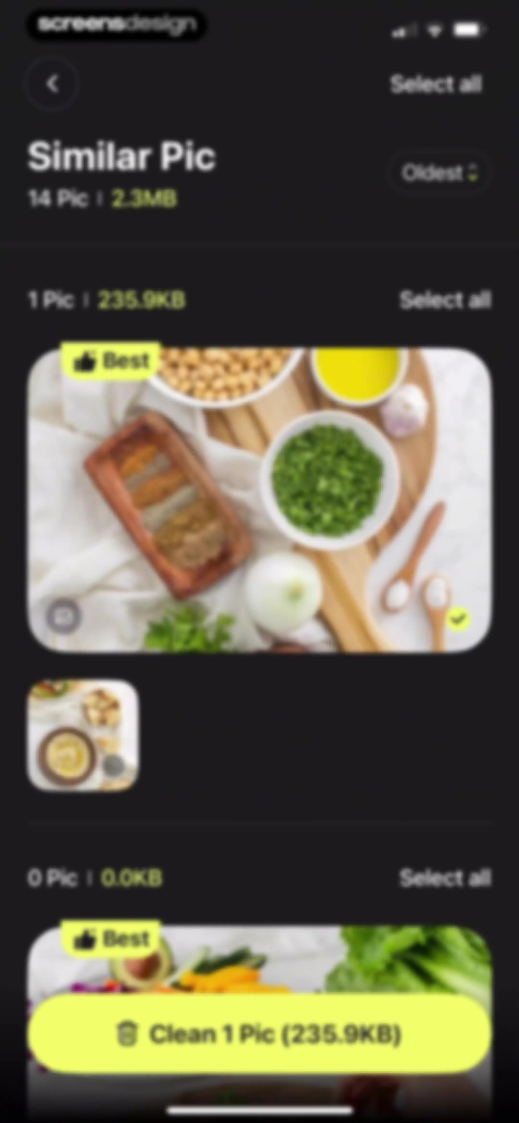 Lumi Cleaner: storage cleaner screen 13