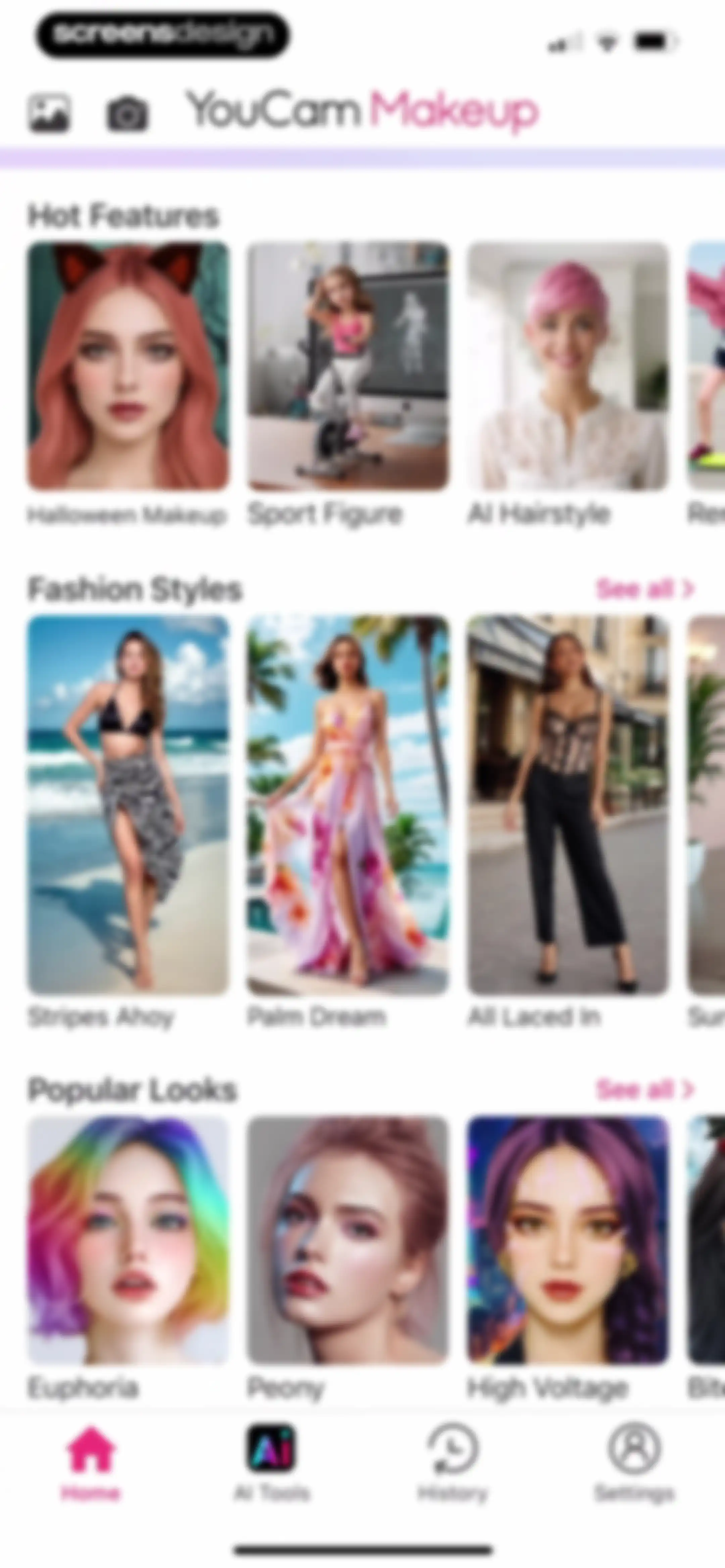 YouCam Makeup: Face Editor screen 139