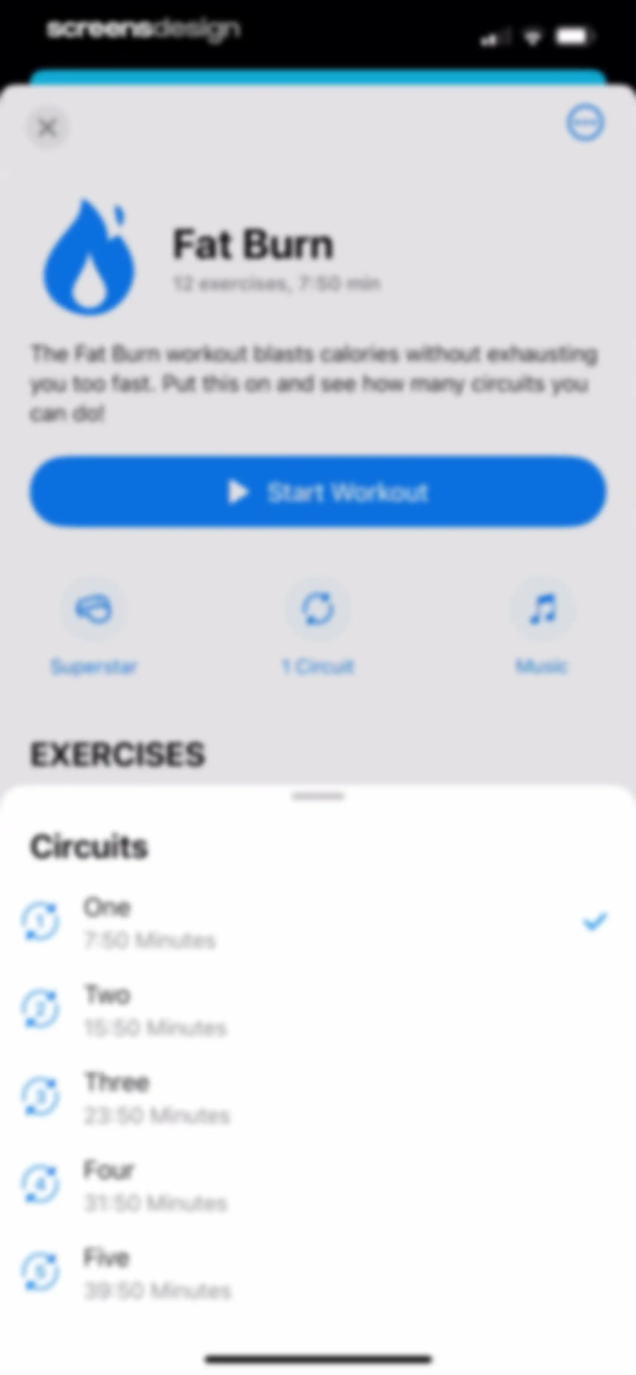 Seven: 7 Minute Workout screen 60