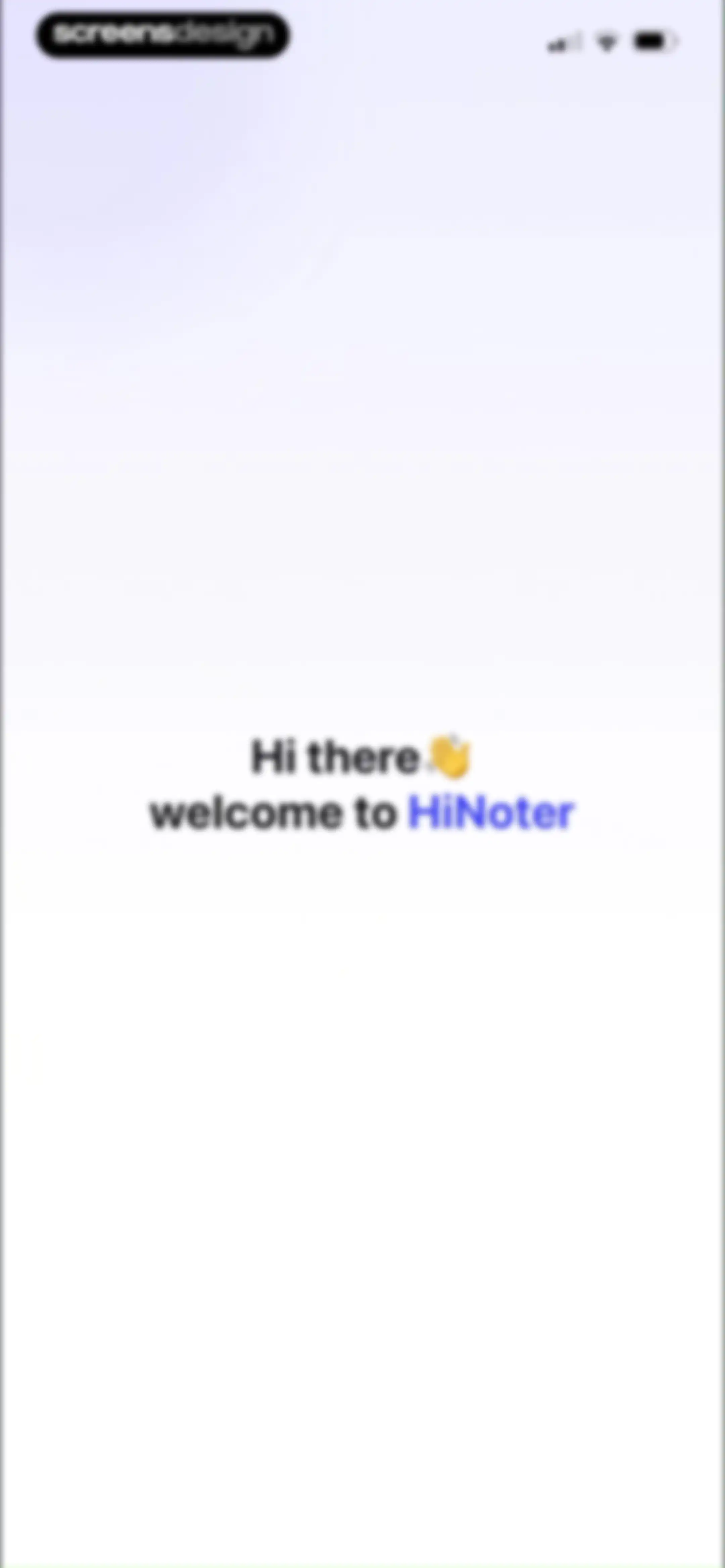 HiNoter - AI Note Taker screen 3