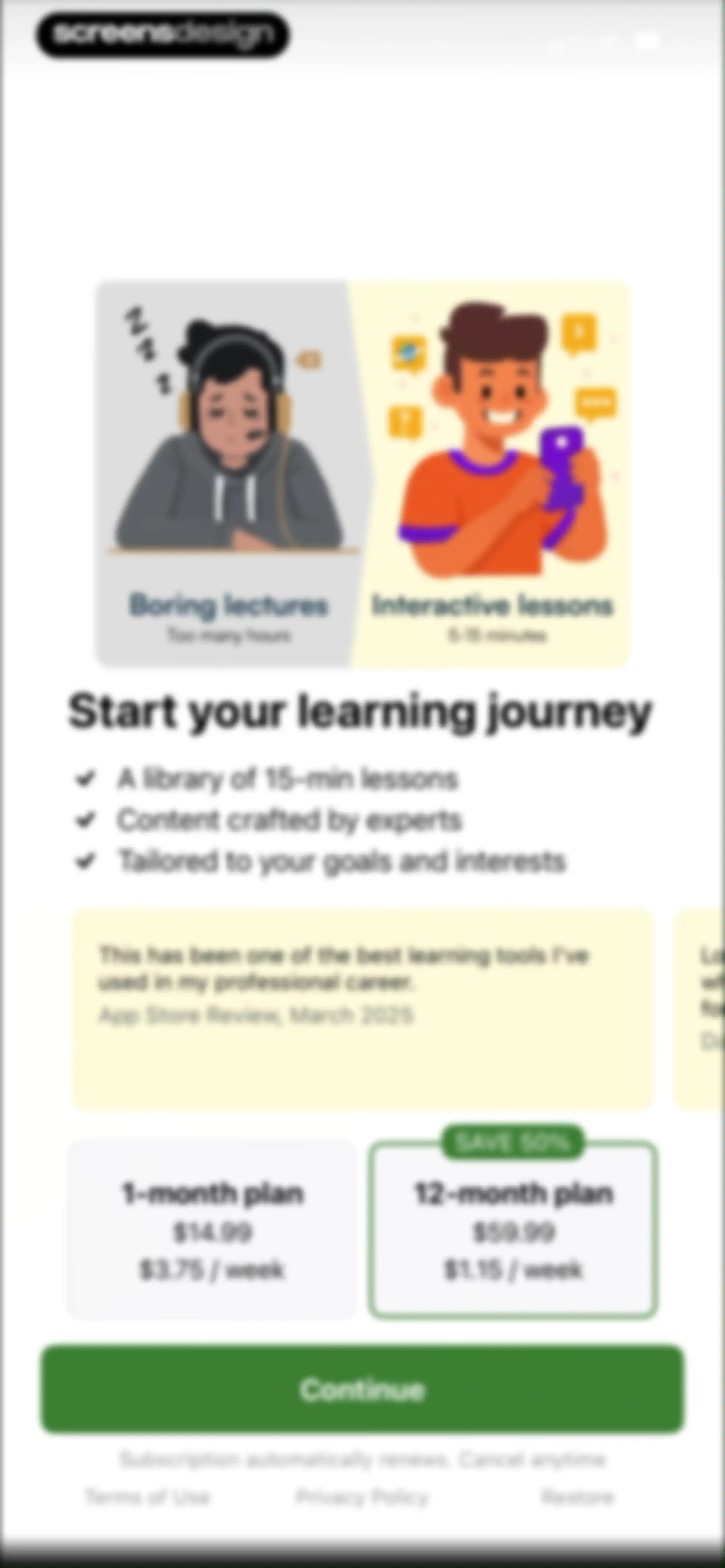 Micro Learning - SmartyMe screen 48