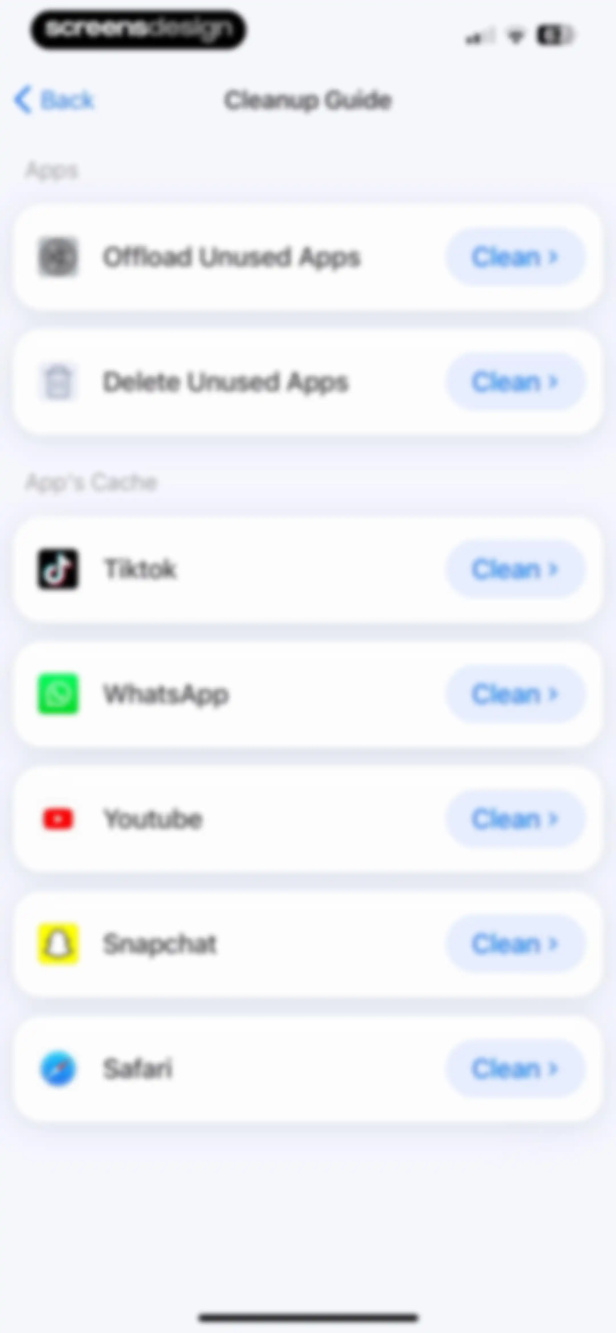 Cleaner Neat: Clean Up Storage screen 57