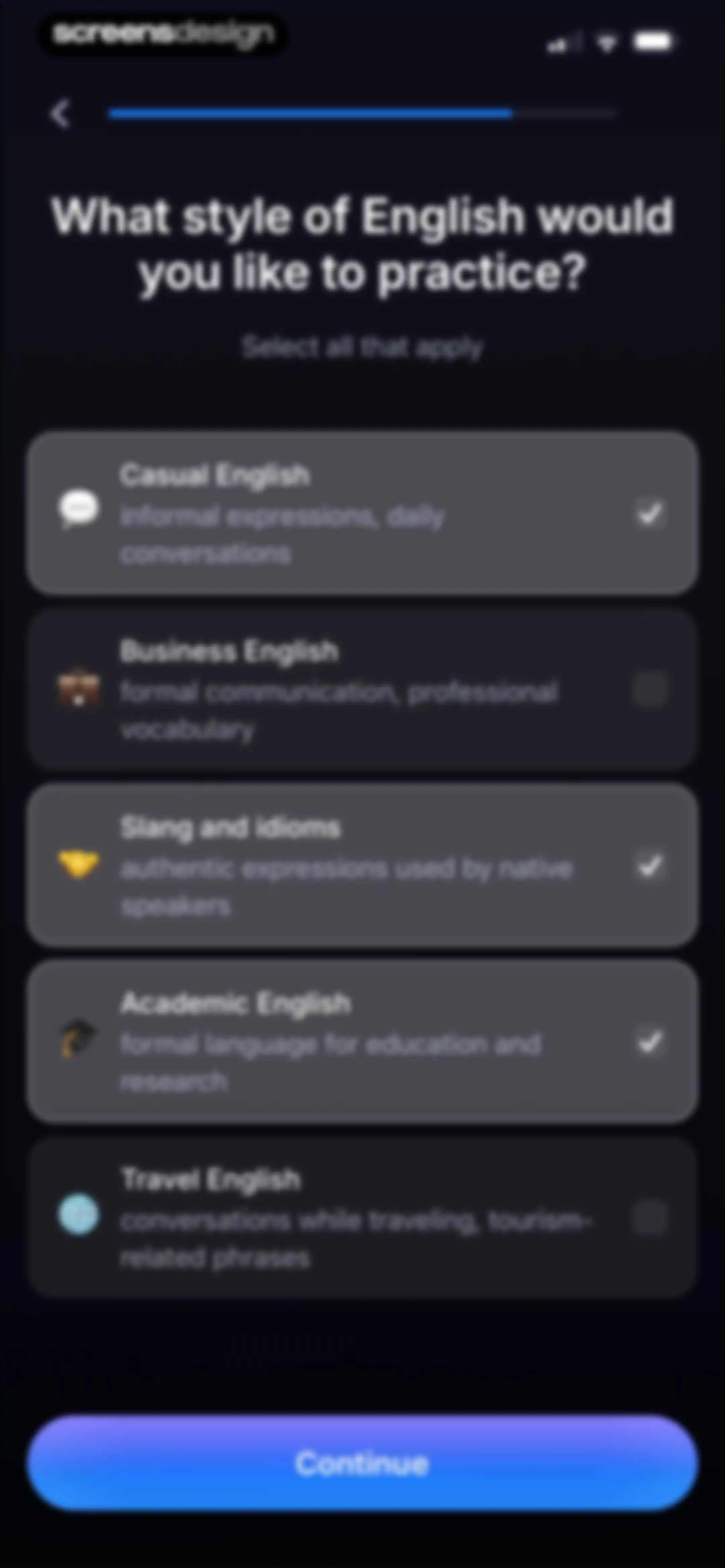 Fluently: AI Language Learning screen 63