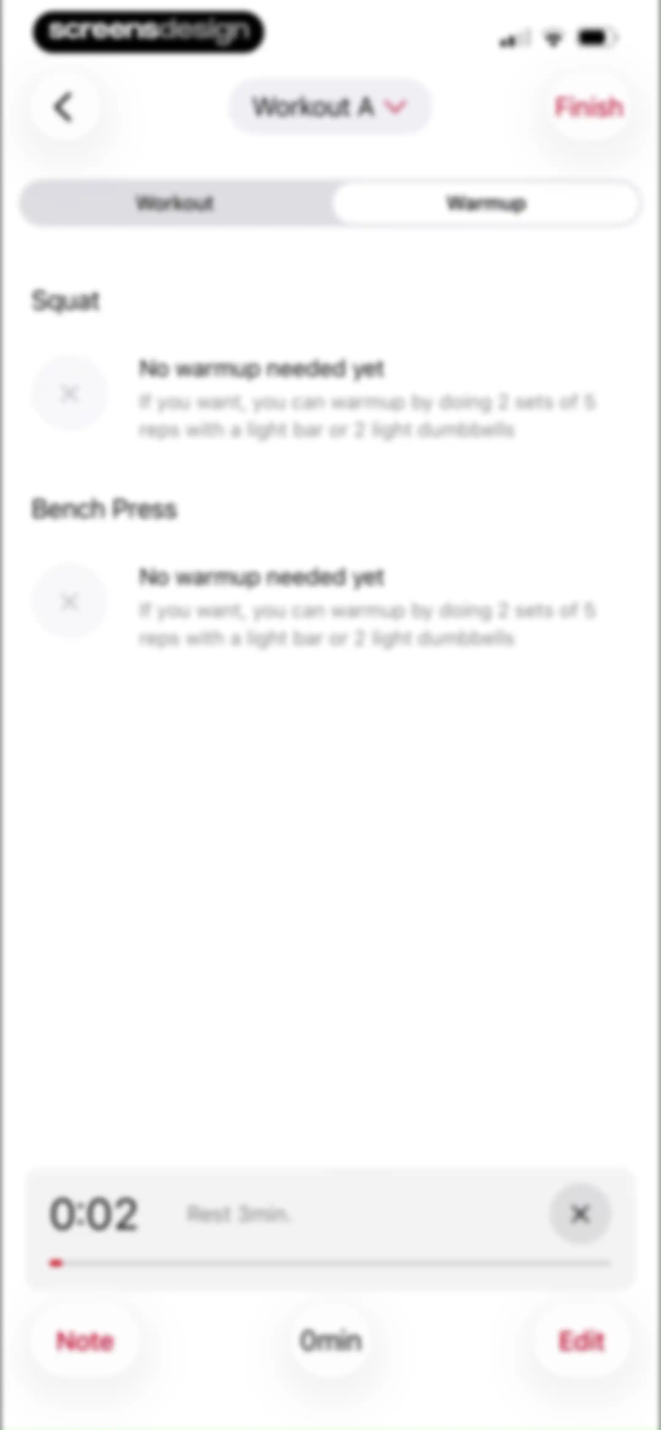 Stronglifts 5x5 Workout Plan screen 54