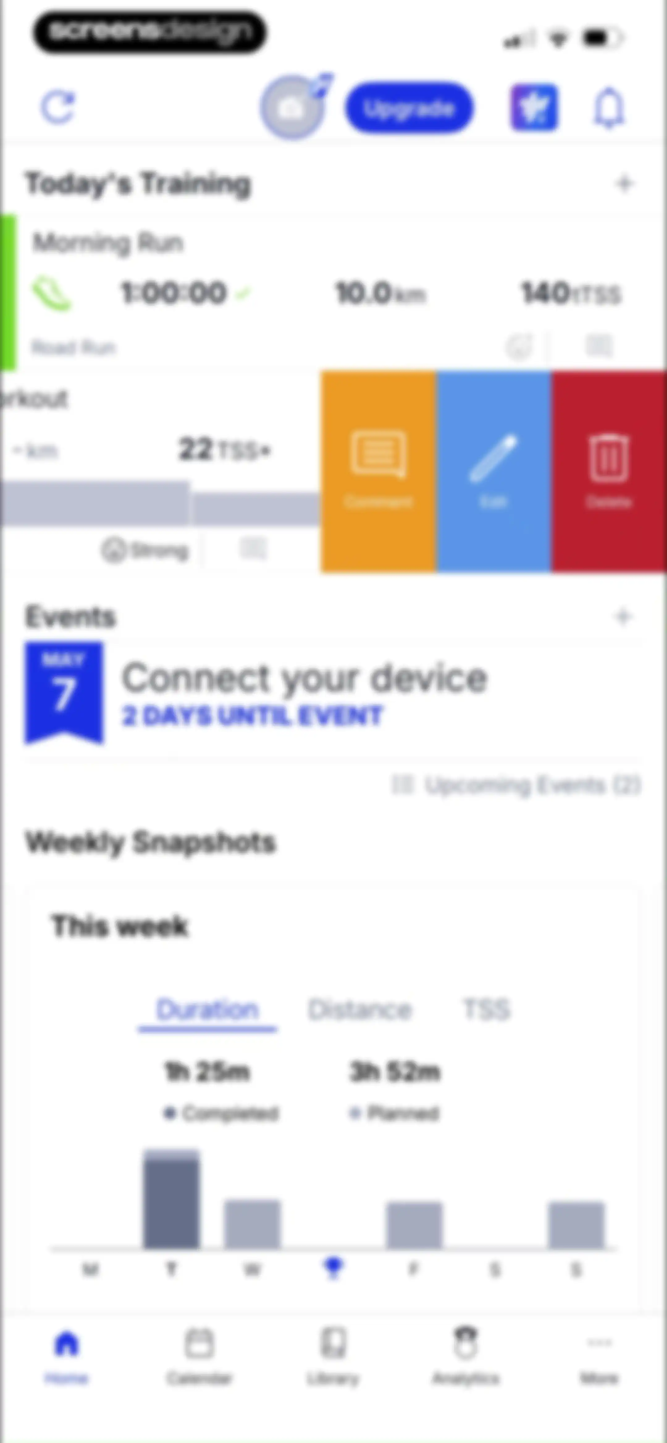 TrainingPeaks: Plan Train Lift screen 42