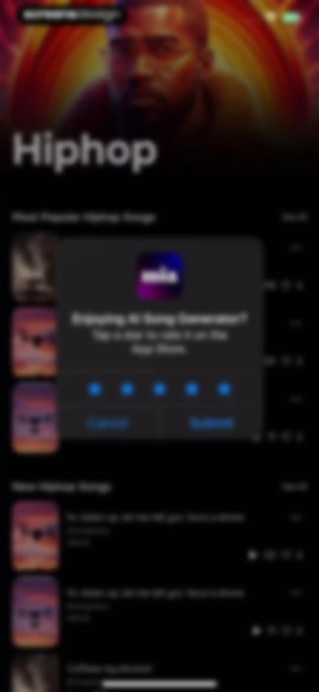 MIA: AI Song Generator screen 28