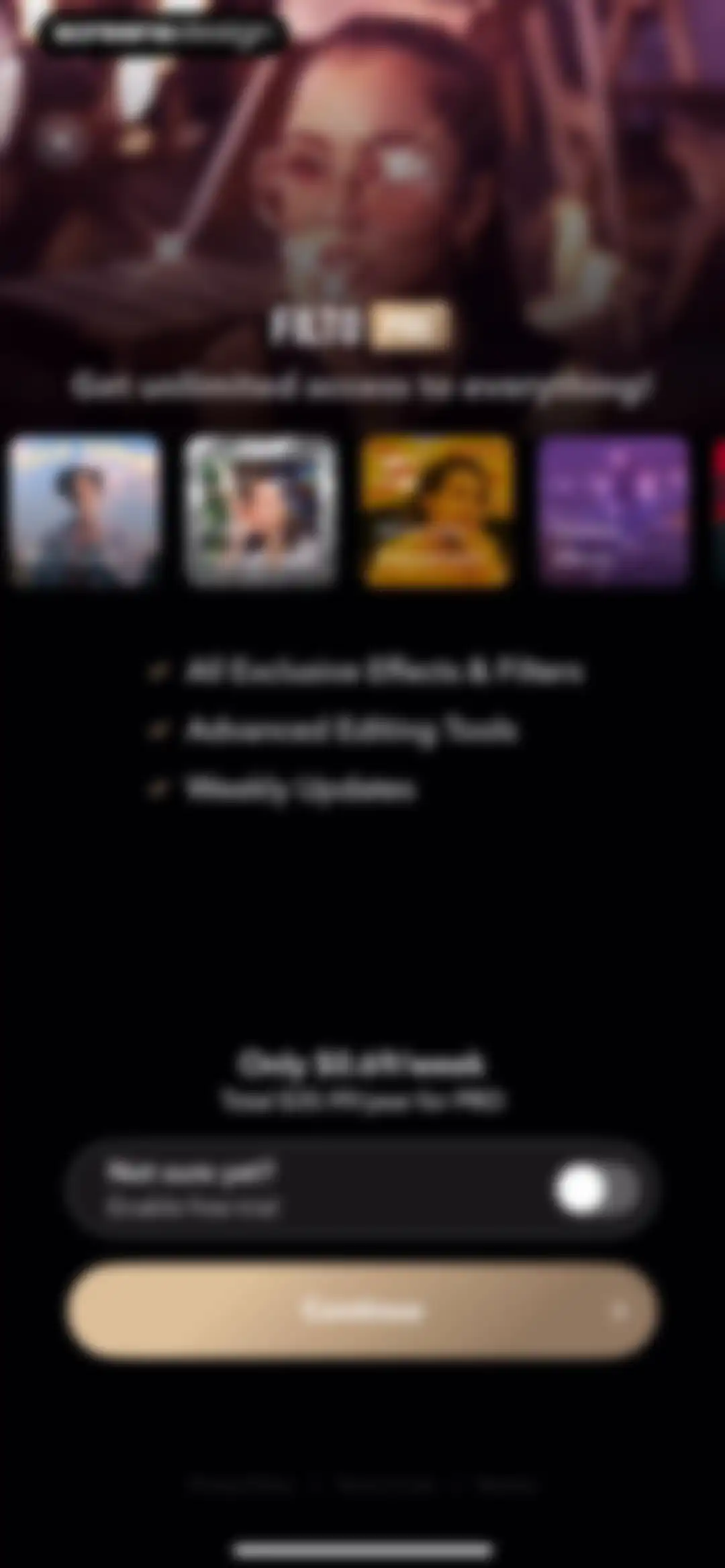 Filto: AI Photo & Video Editor screen 5