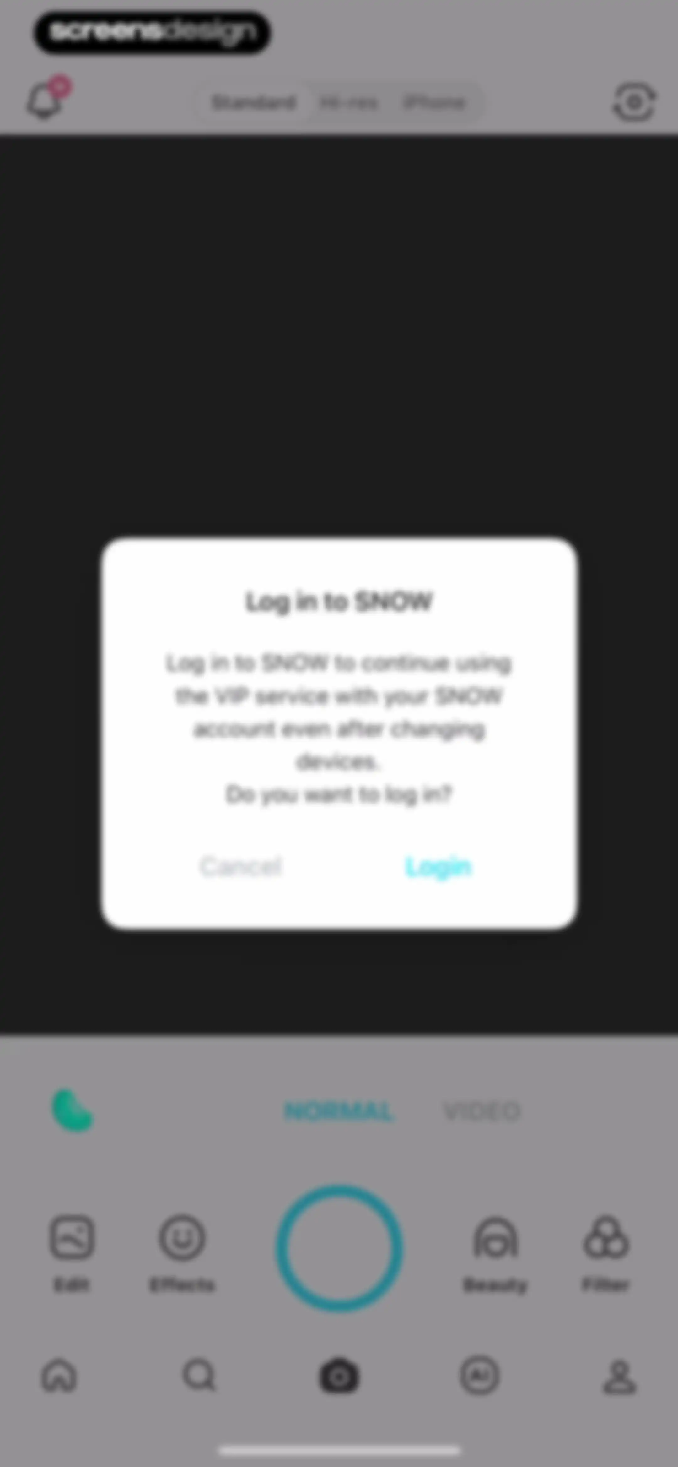 SNOW - AI Profile screen 13