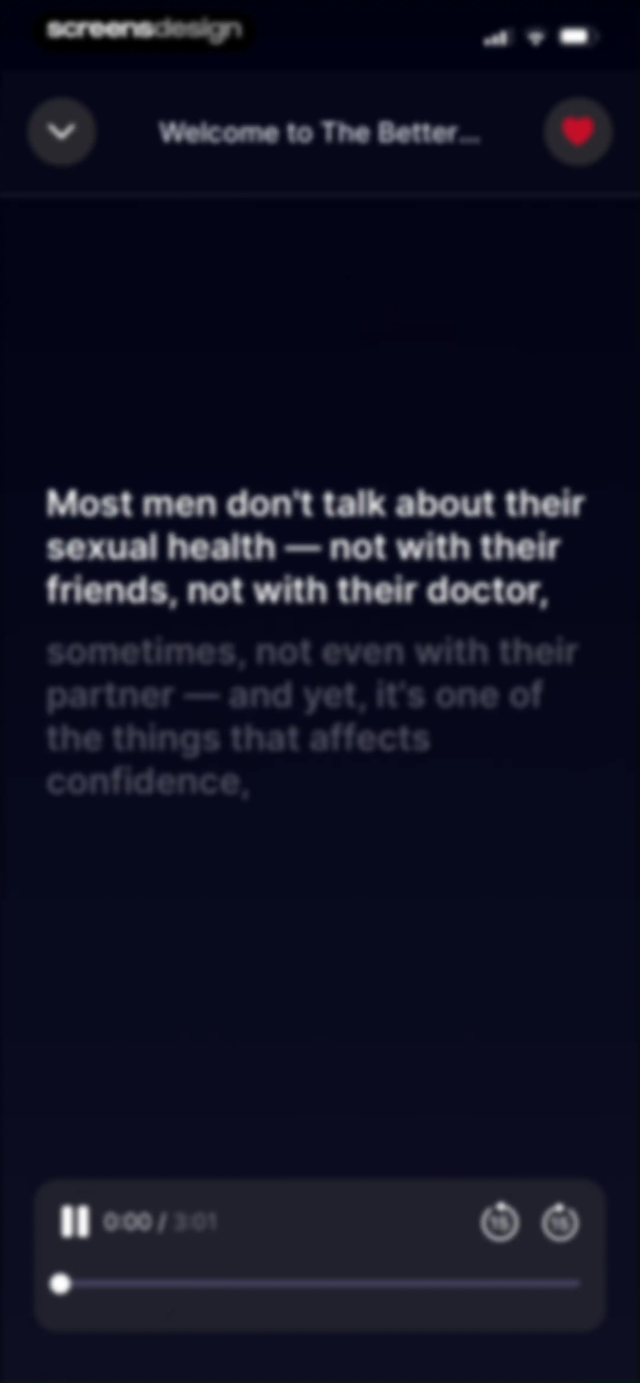 Kegel Men: Men's Health screen 119