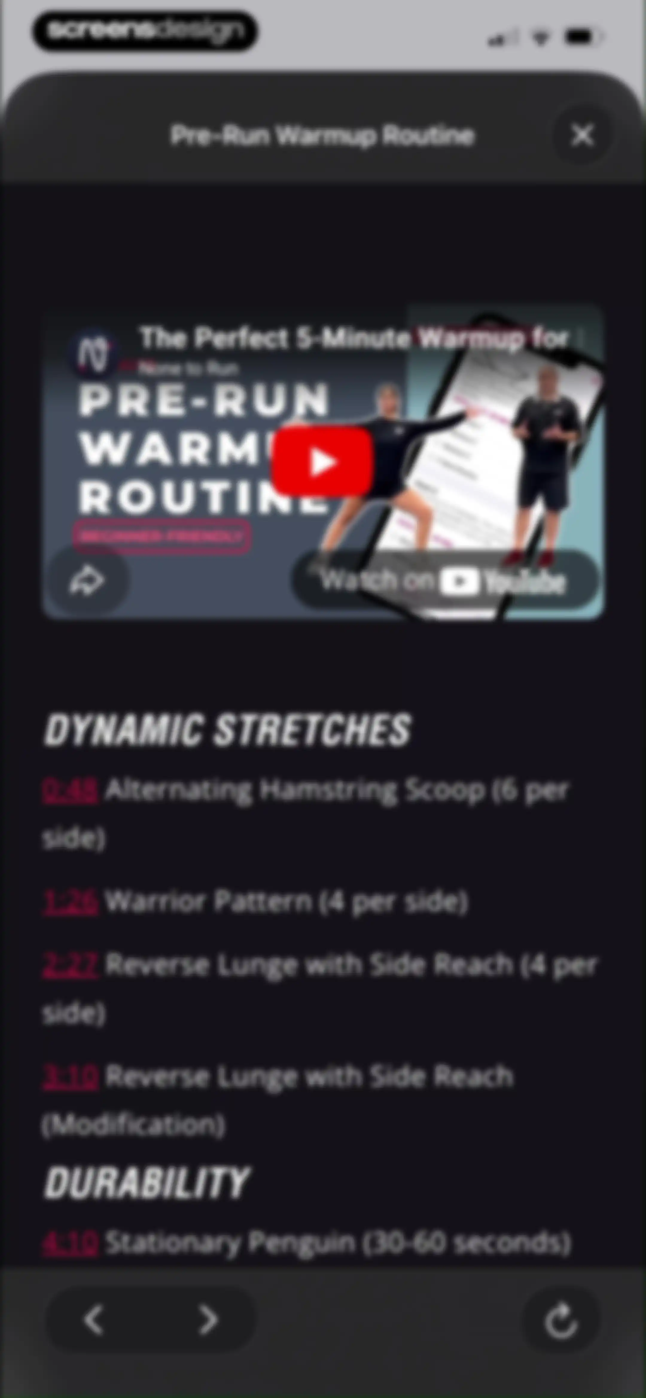 None to Run: Beginner, 5K, 10K screen 37