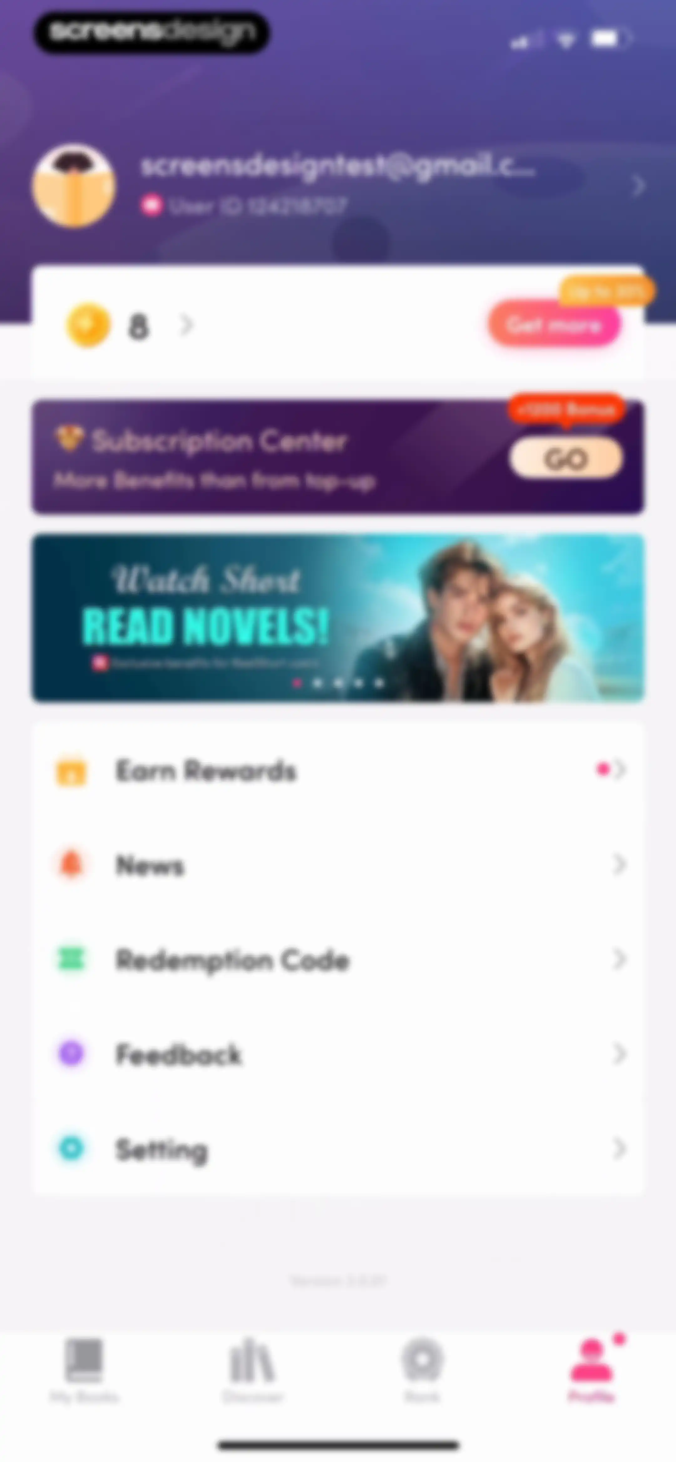 My Fiction: Stories & Novels screen 122
