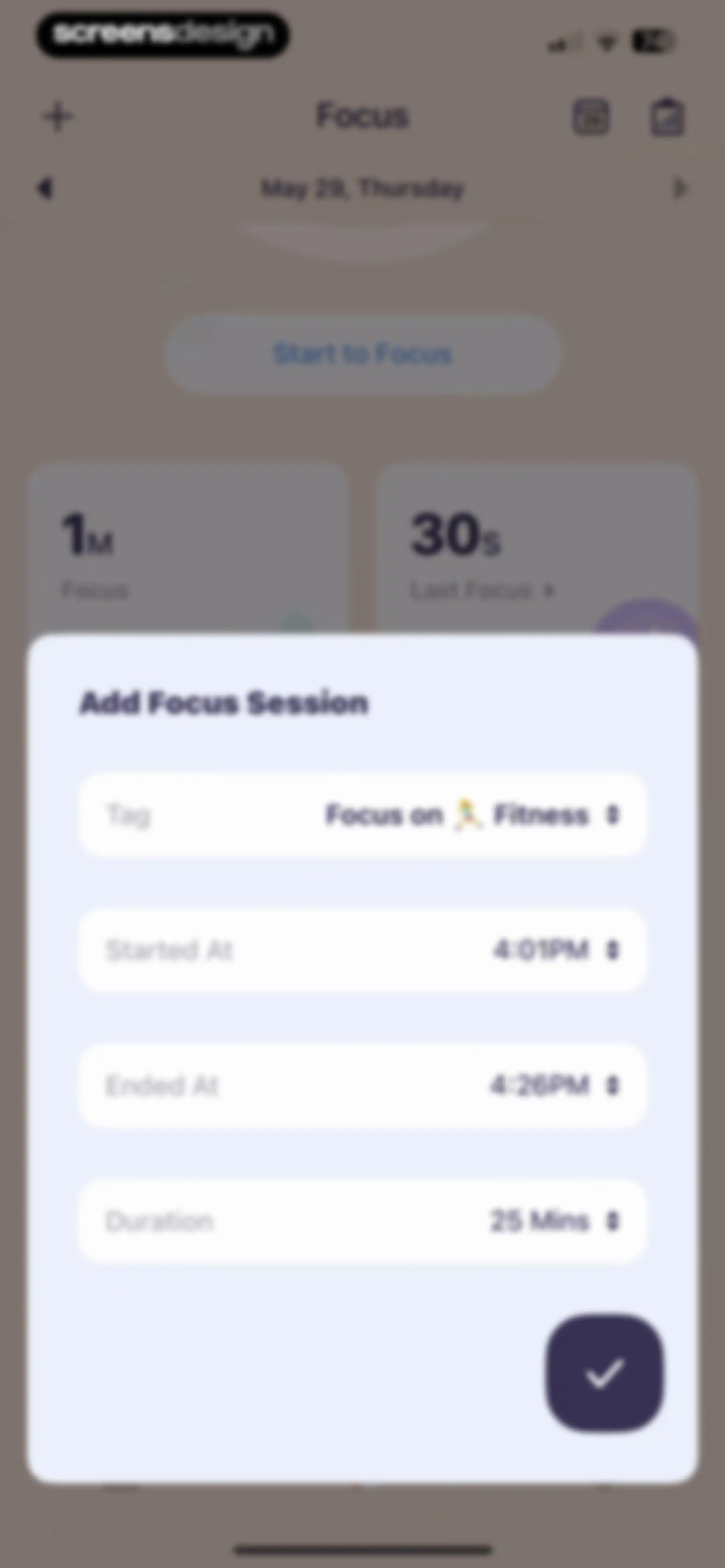 OffScreen: Screen Time Control screen 105