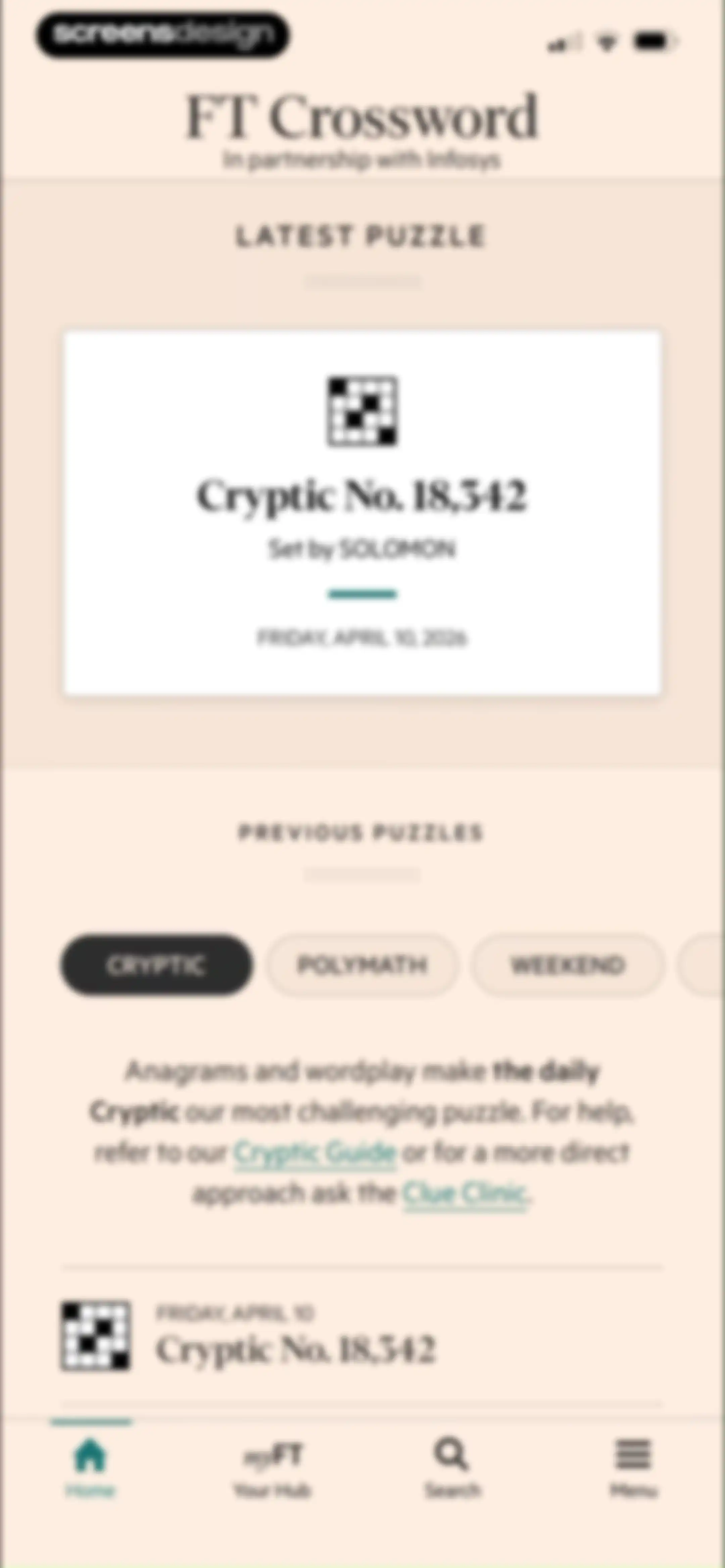 Financial Times: Business News screen 62