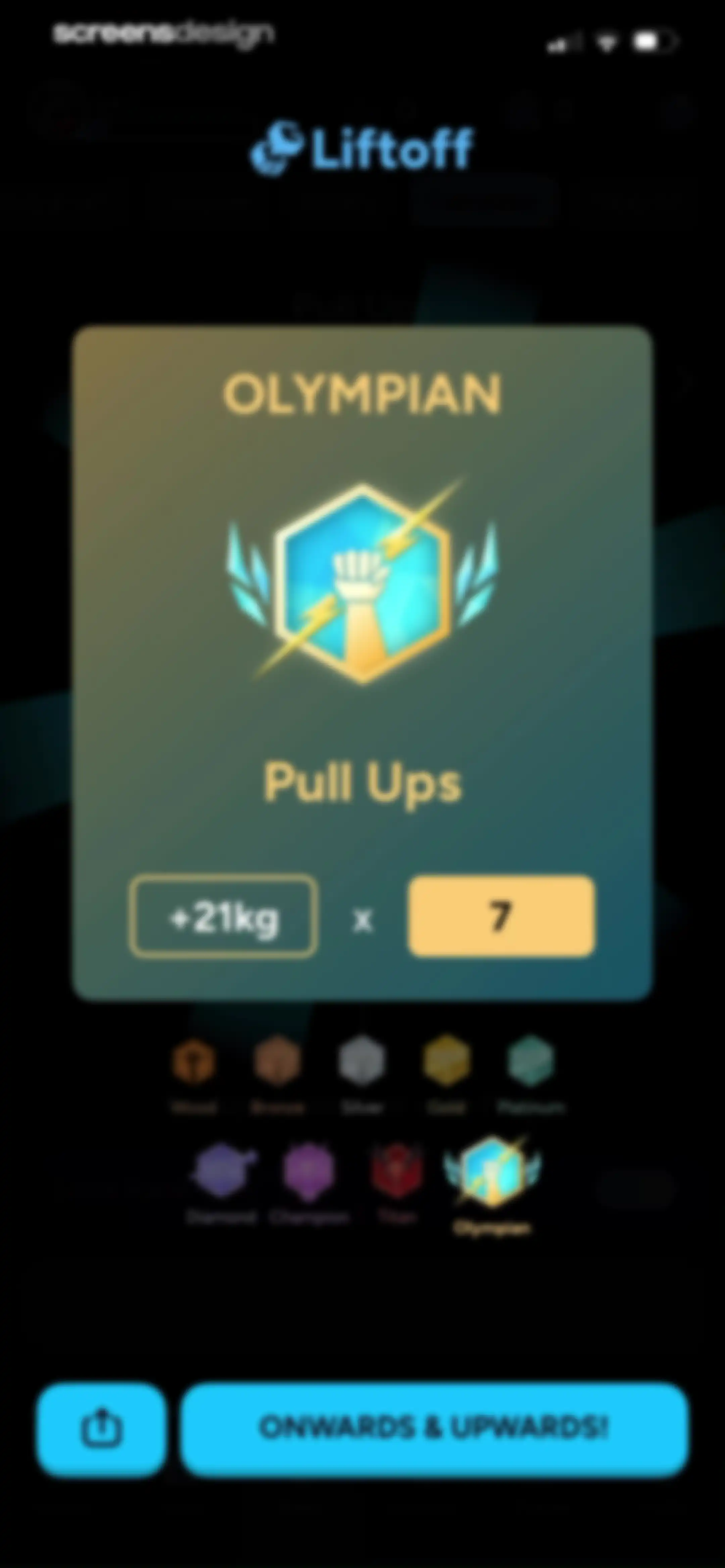 Liftoff - Ranked Gym Workouts screen 241