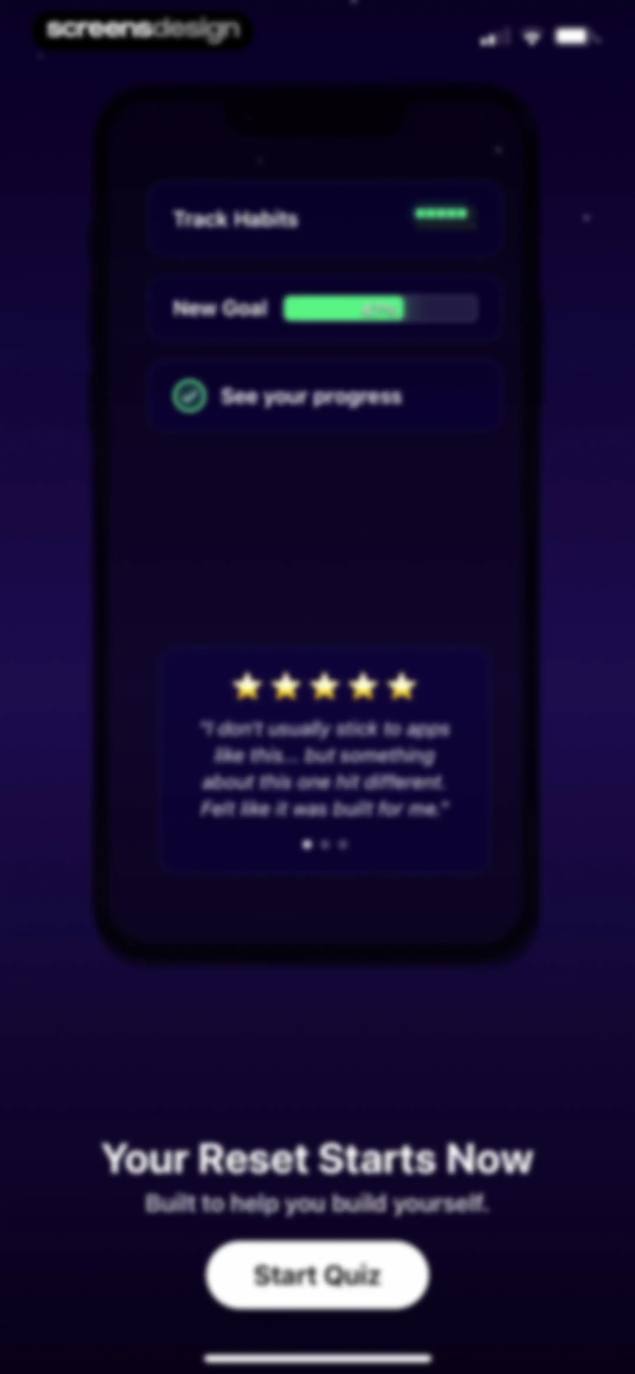 Lock In - Reset Your Life screen 2