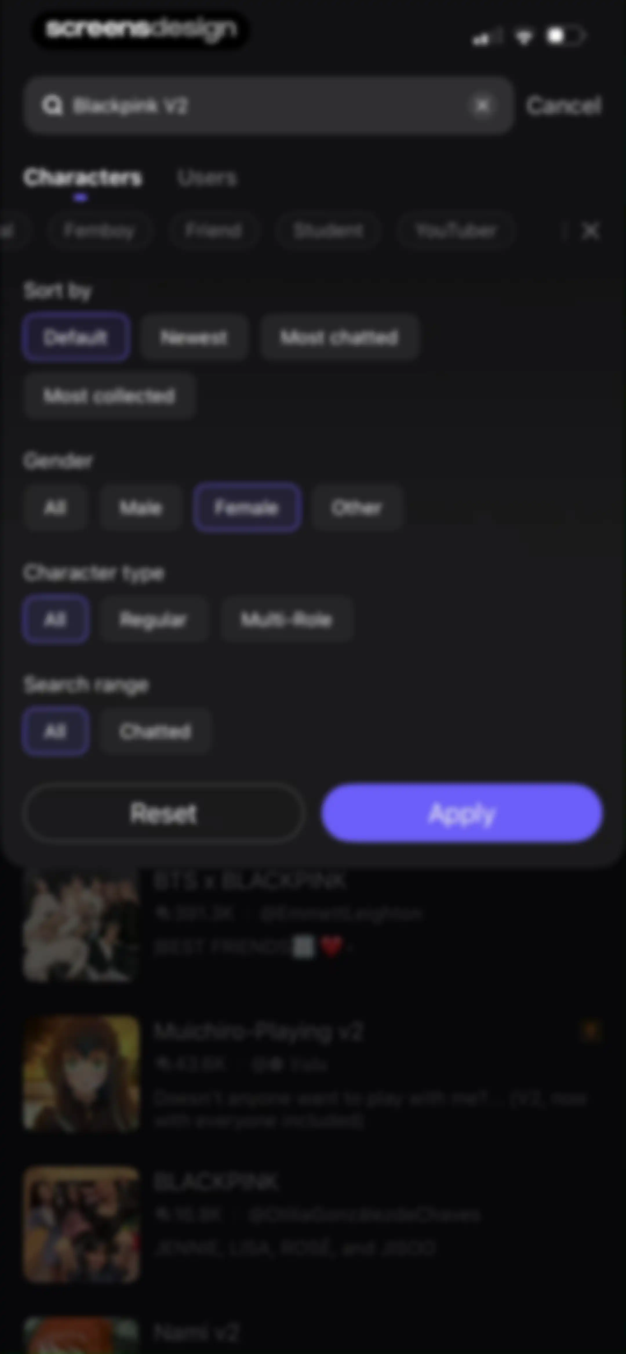 PolyBuzz: Chat with Characters screen 83